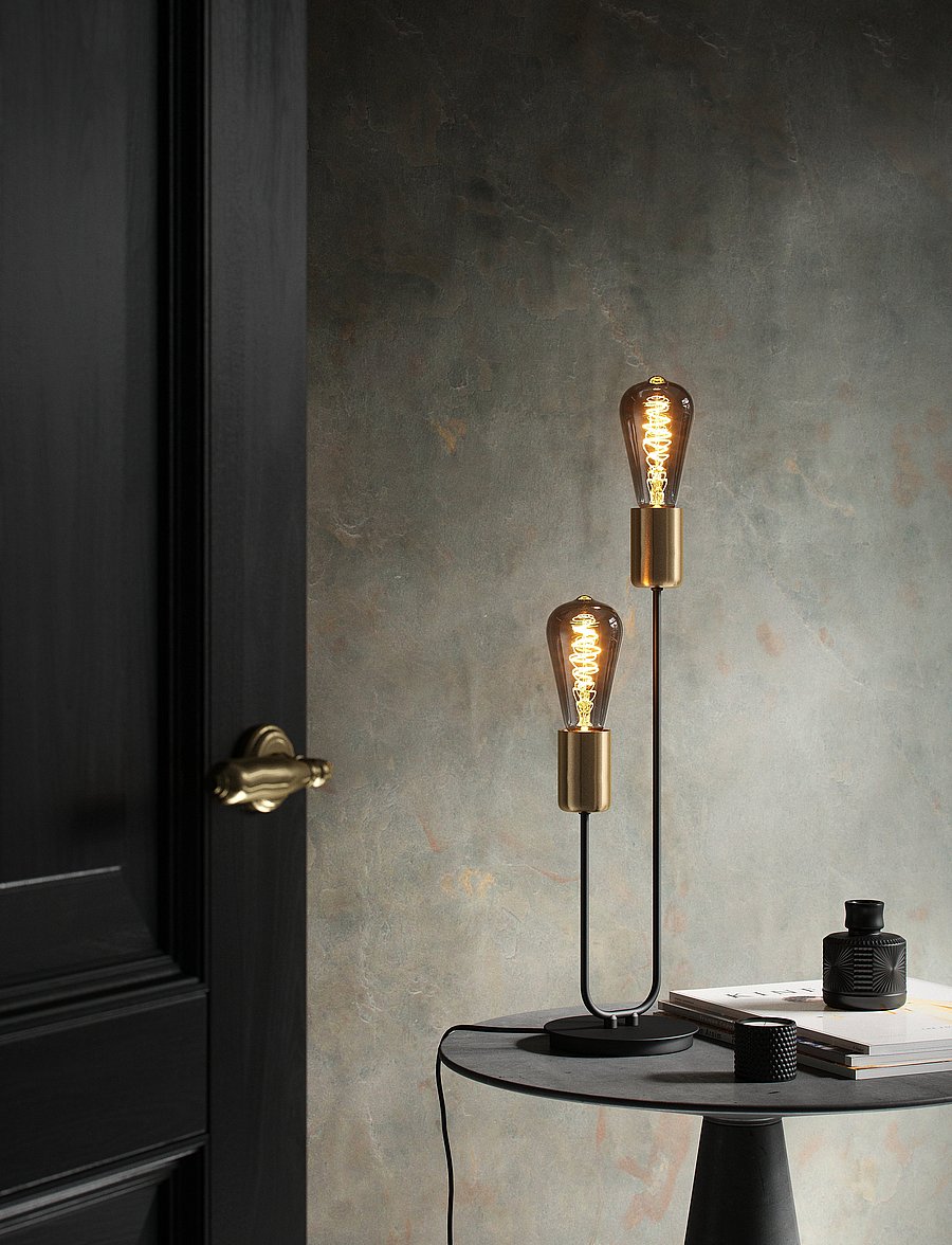 Nordlux - Deco Spiral |E27|Edison| - dimmable - smoke - 0