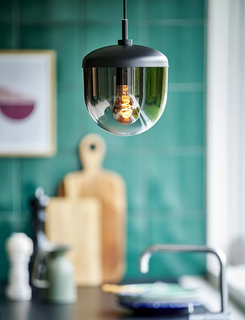 Nordlux - Magia 18 | Pendant | White - pendellampen - black - 2