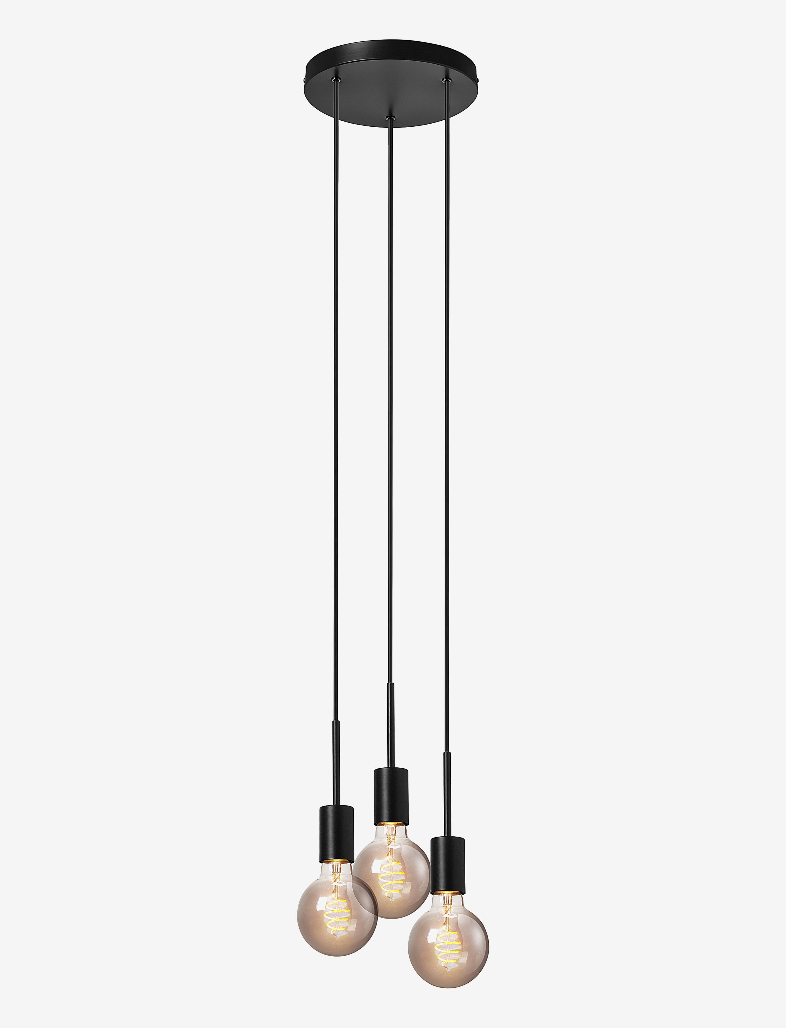 Nordlux Paco |3 – Pendel, Pendellampe, Sort, Str: ONE SIZE