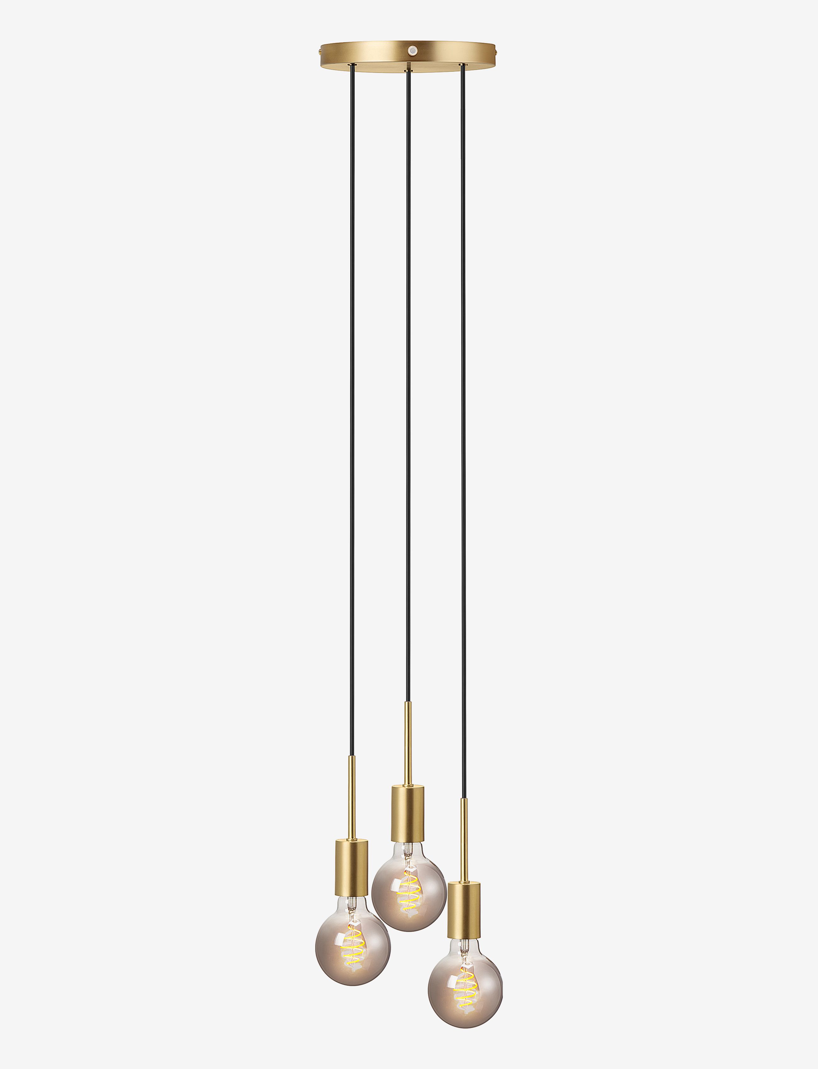 Nordlux Paco |3- Pendant - Kampagne - BRASS / gold