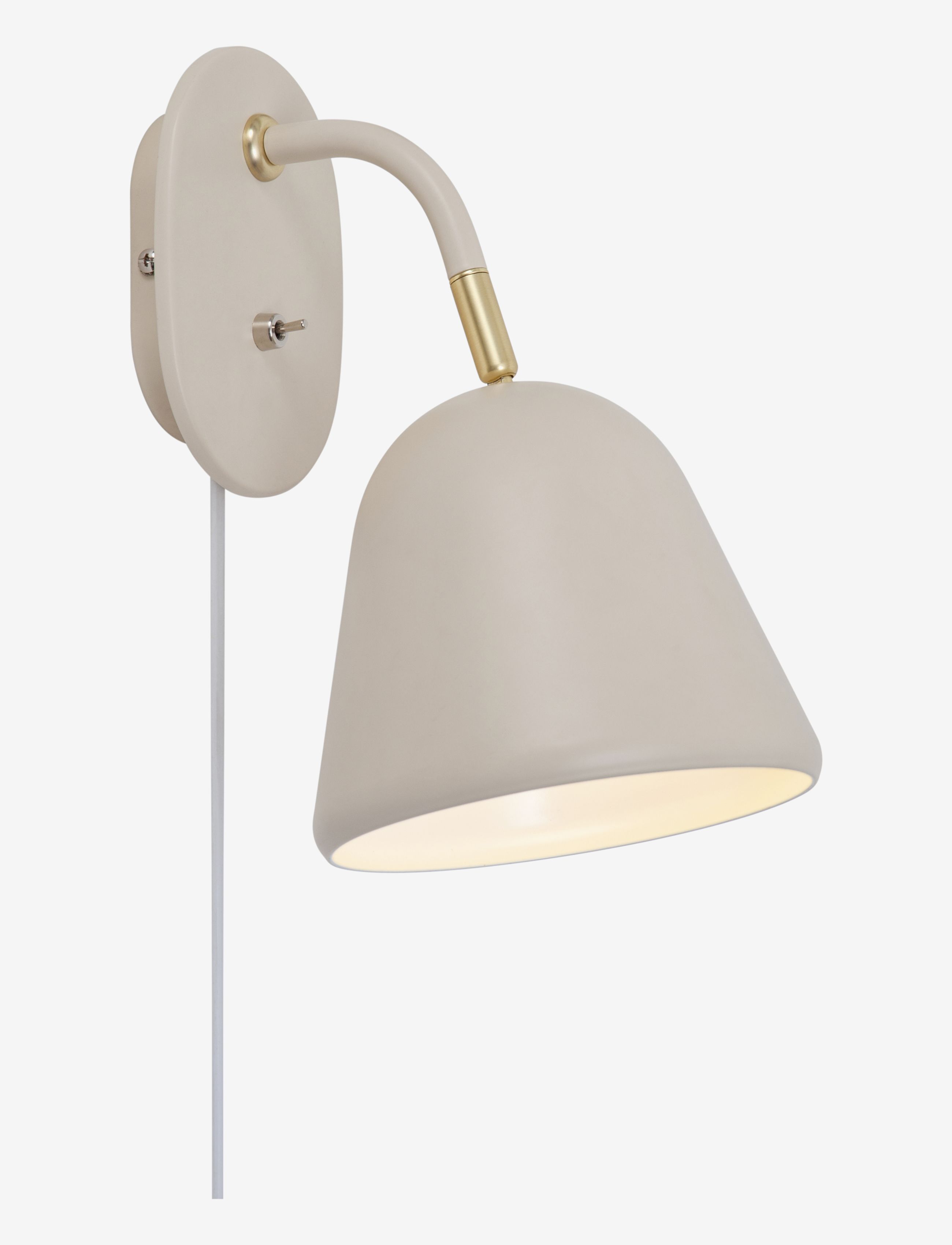 Nordlux Fleur/Væg, Væglampe, Beige, Str: Ø15.3X26.4CM
