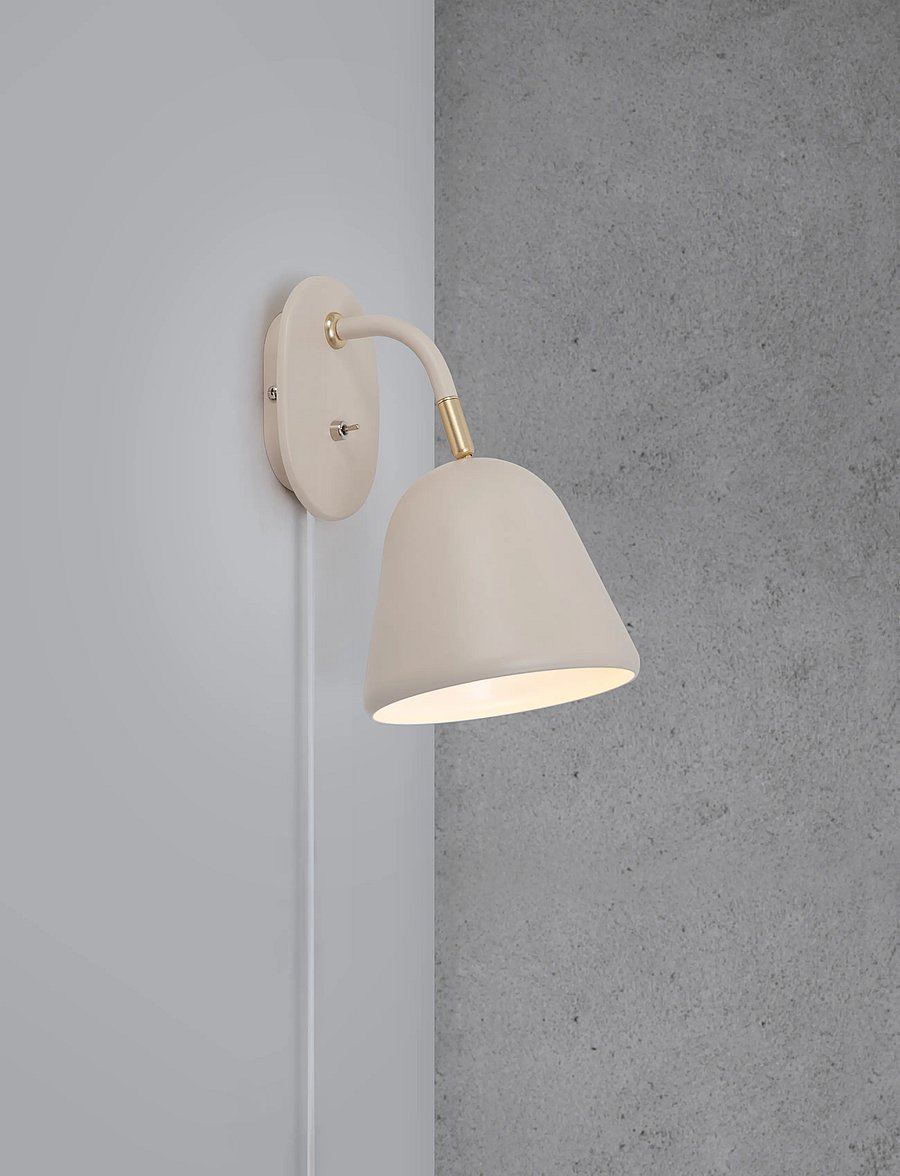 Nordlux - Fleur/Wall - seinalambid - beige - 0