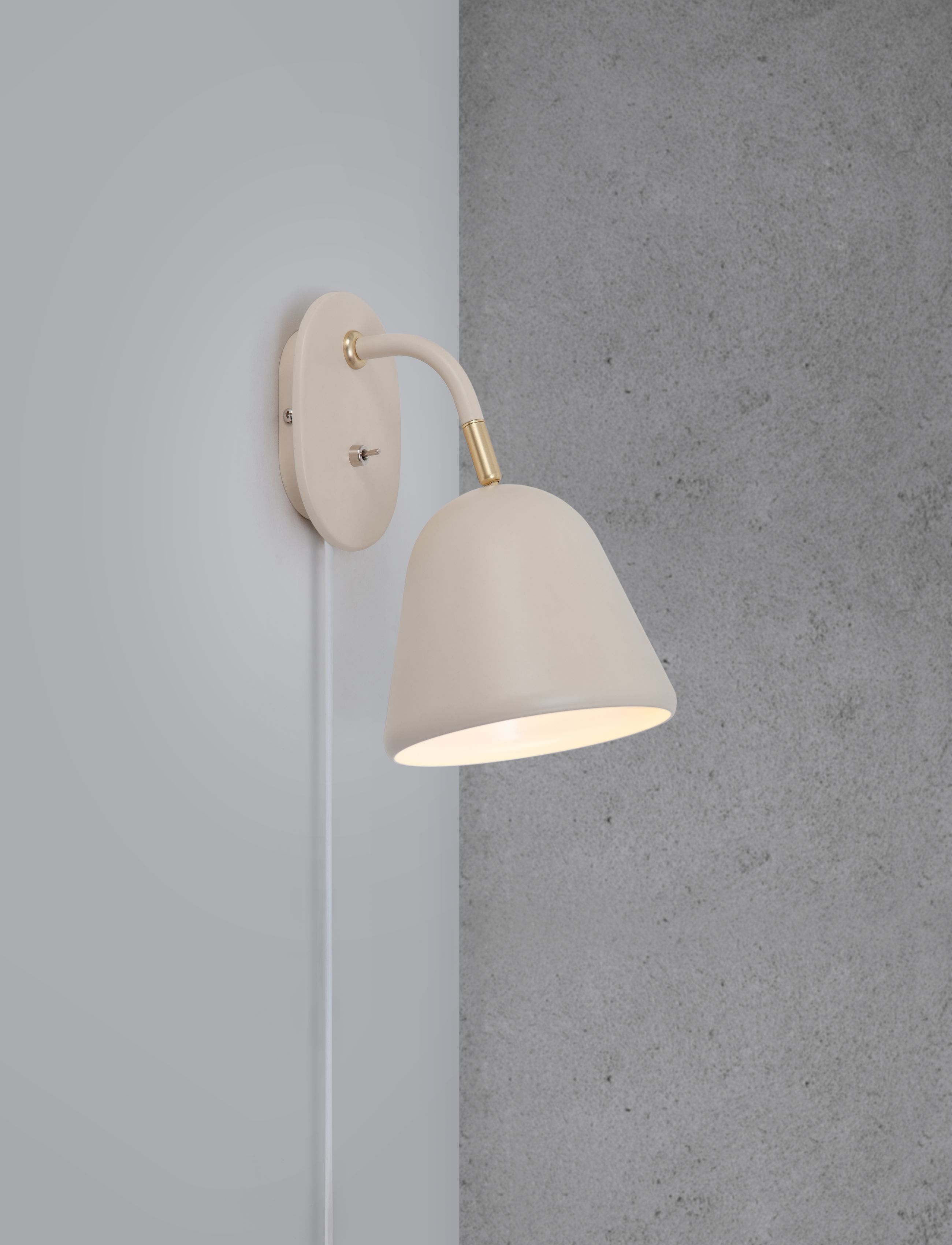 Nordlux - Fleur/Wall - sienas lampas - beige - 4