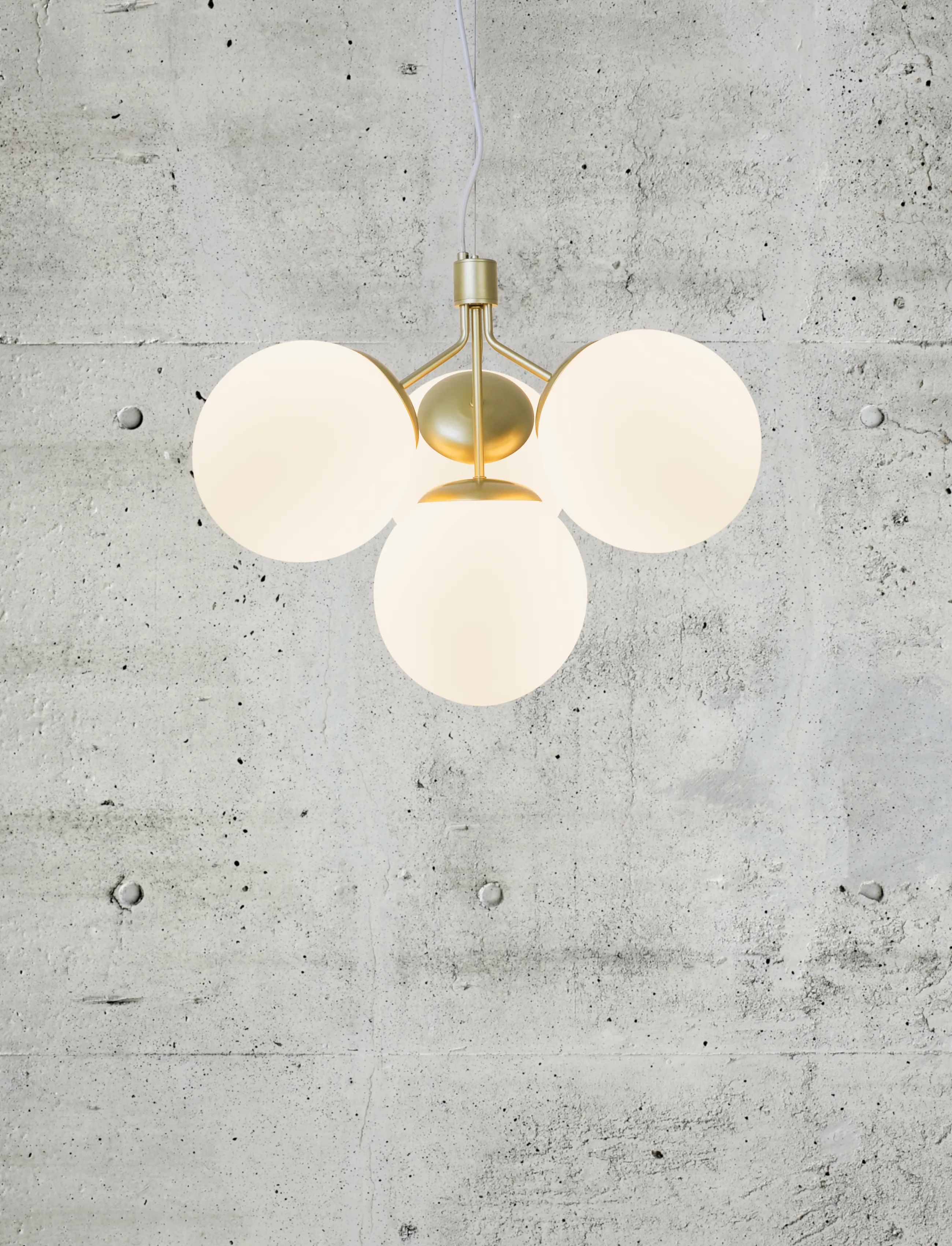 Nordlux Ivona/4-Pendel, One Size, Ceiling Lamps, Gold - Pendant Homeware