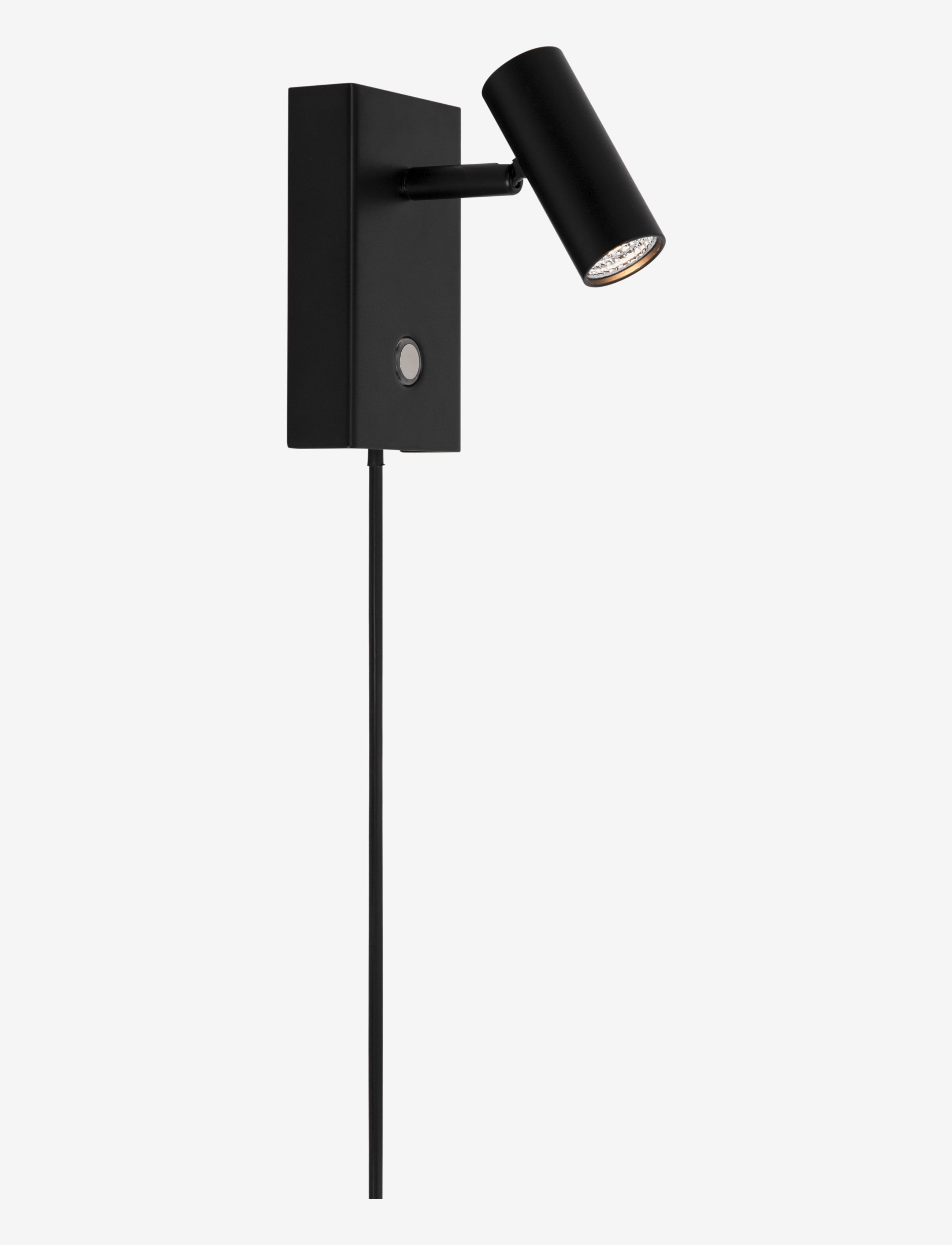 Nordlux Omari/Væg, Ø3X12.0 cm, Lamps, Schwarz - Wall Homeware