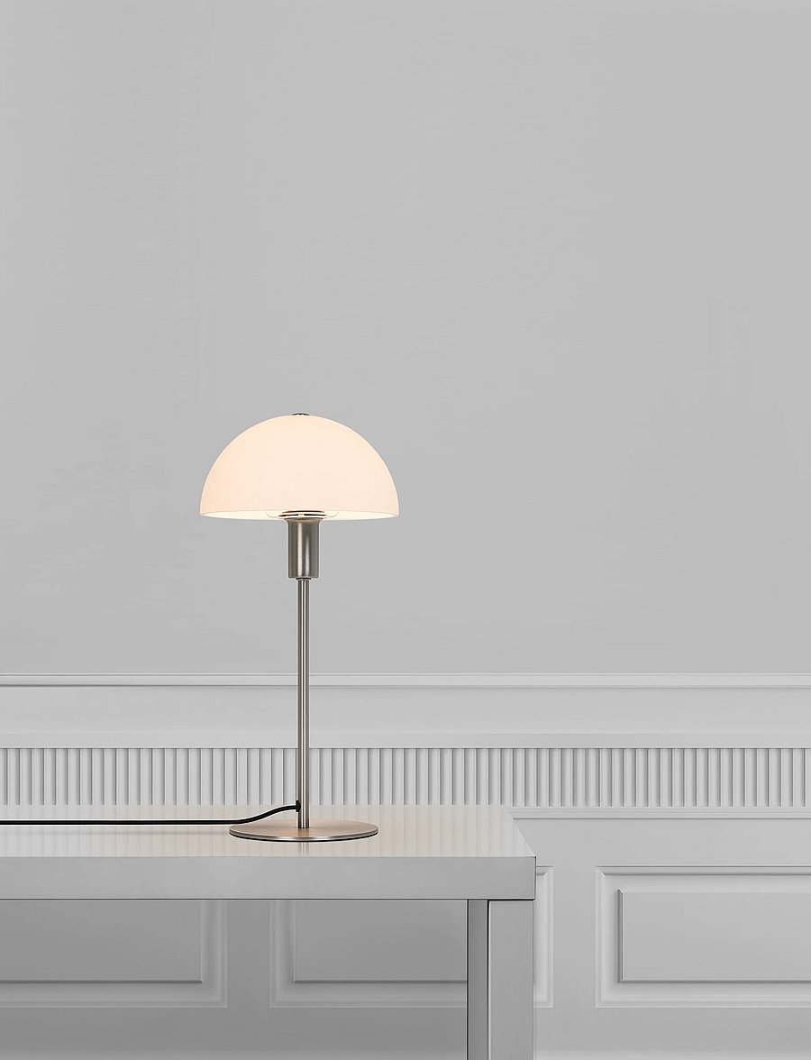 Nordlux - Ellen/Table - schreibtisch- & tischlampen - opal/steel - 0