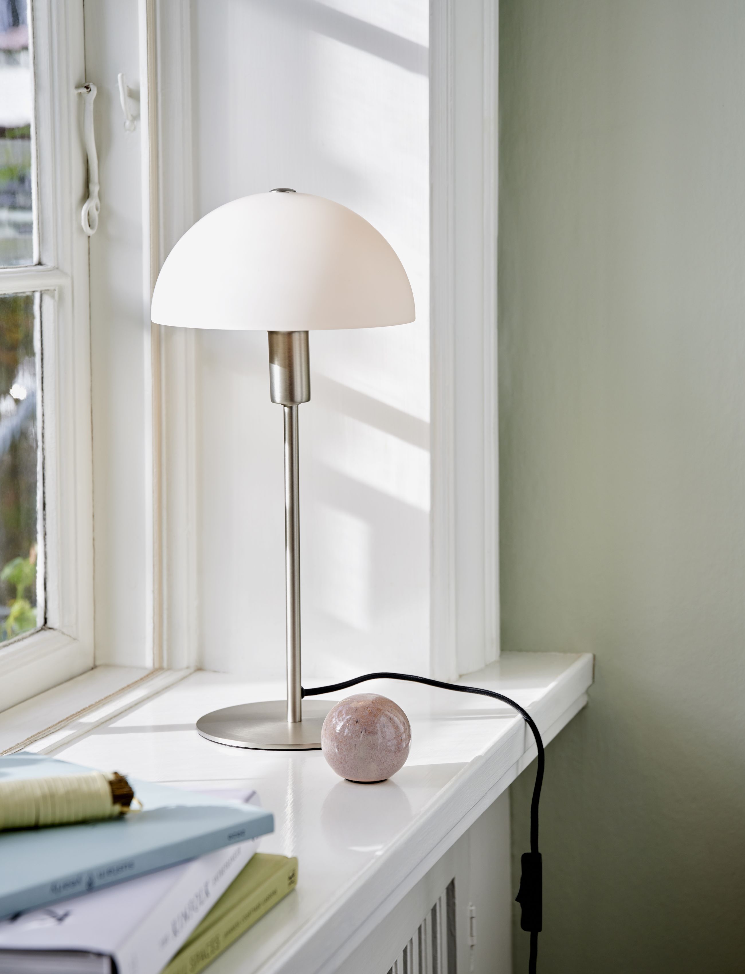 Nordlux - Ellen/Bord/Opal/Bs - fönsterlampor - opal/steel - 2