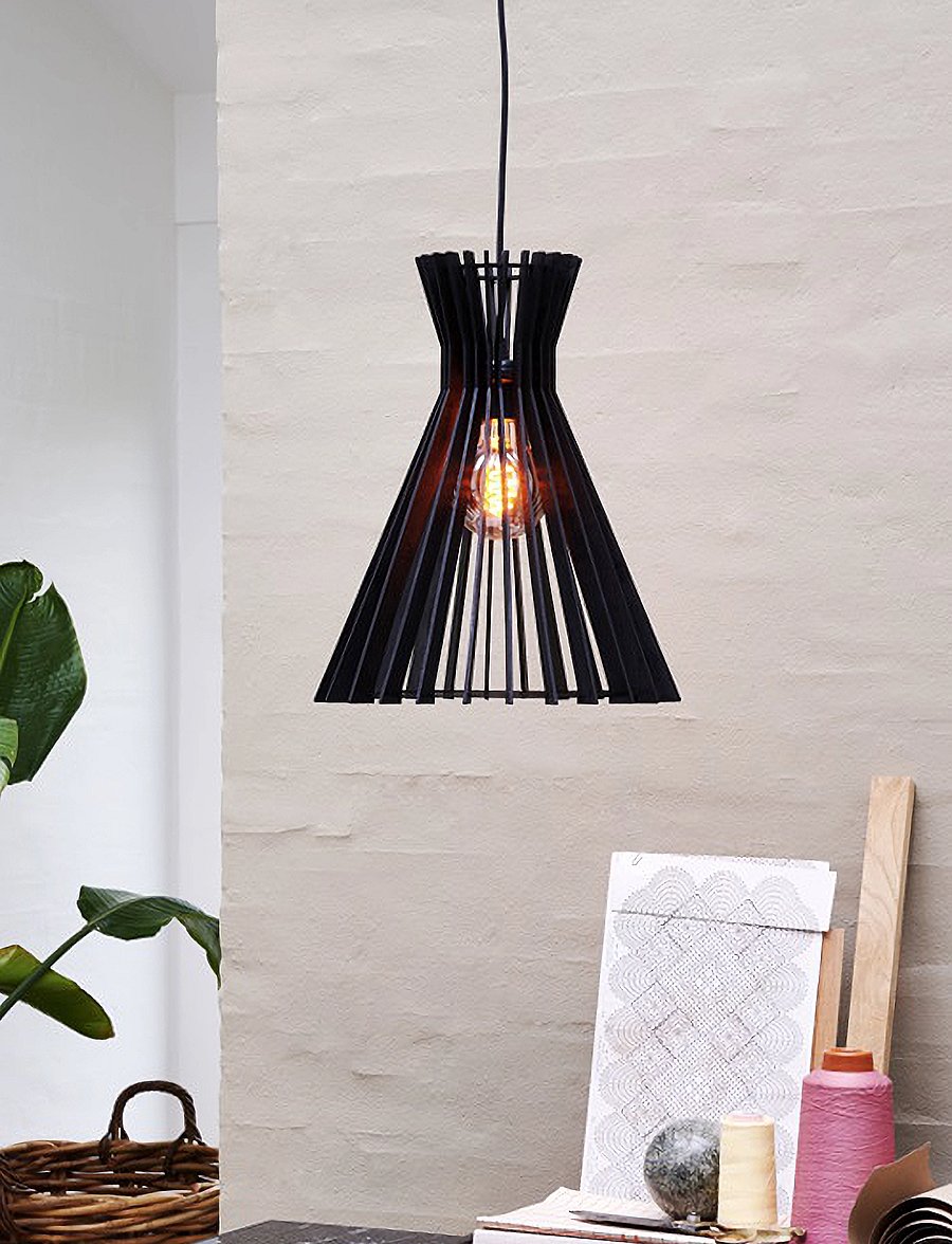 Nordlux - Groa 34 | Pendant | Black - pendellampen - black - 0