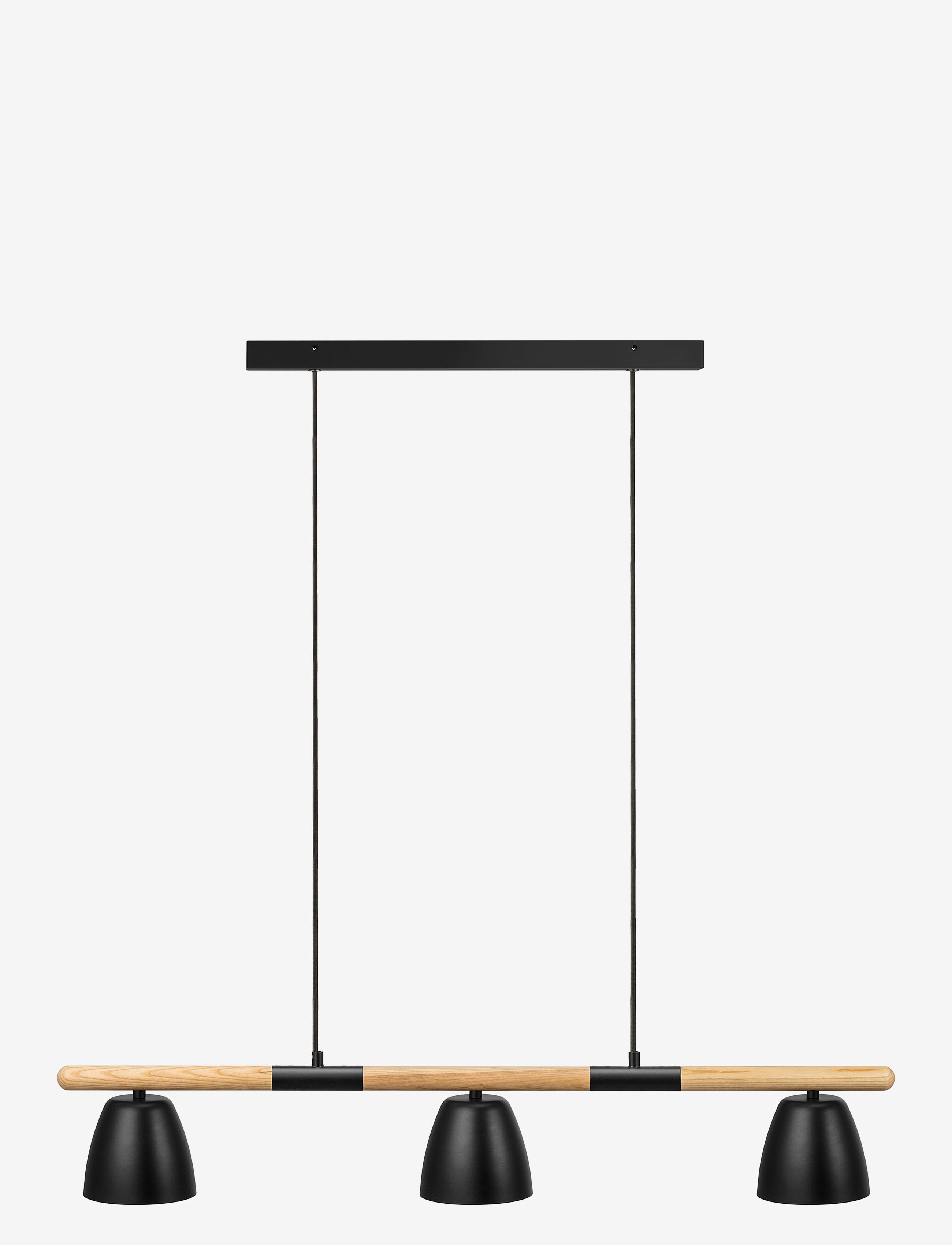 Nordlux Theo/3-Pendel, One Size, Ceiling Lamps, Schwarz - Pendant Homeware