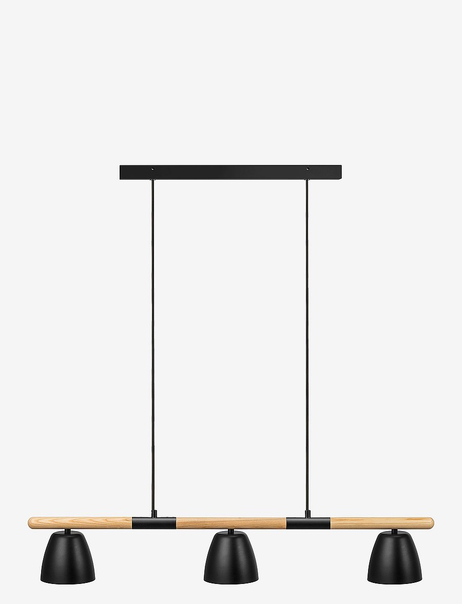Nordlux - Theo/3-Pendant - pendellampen - black - 0