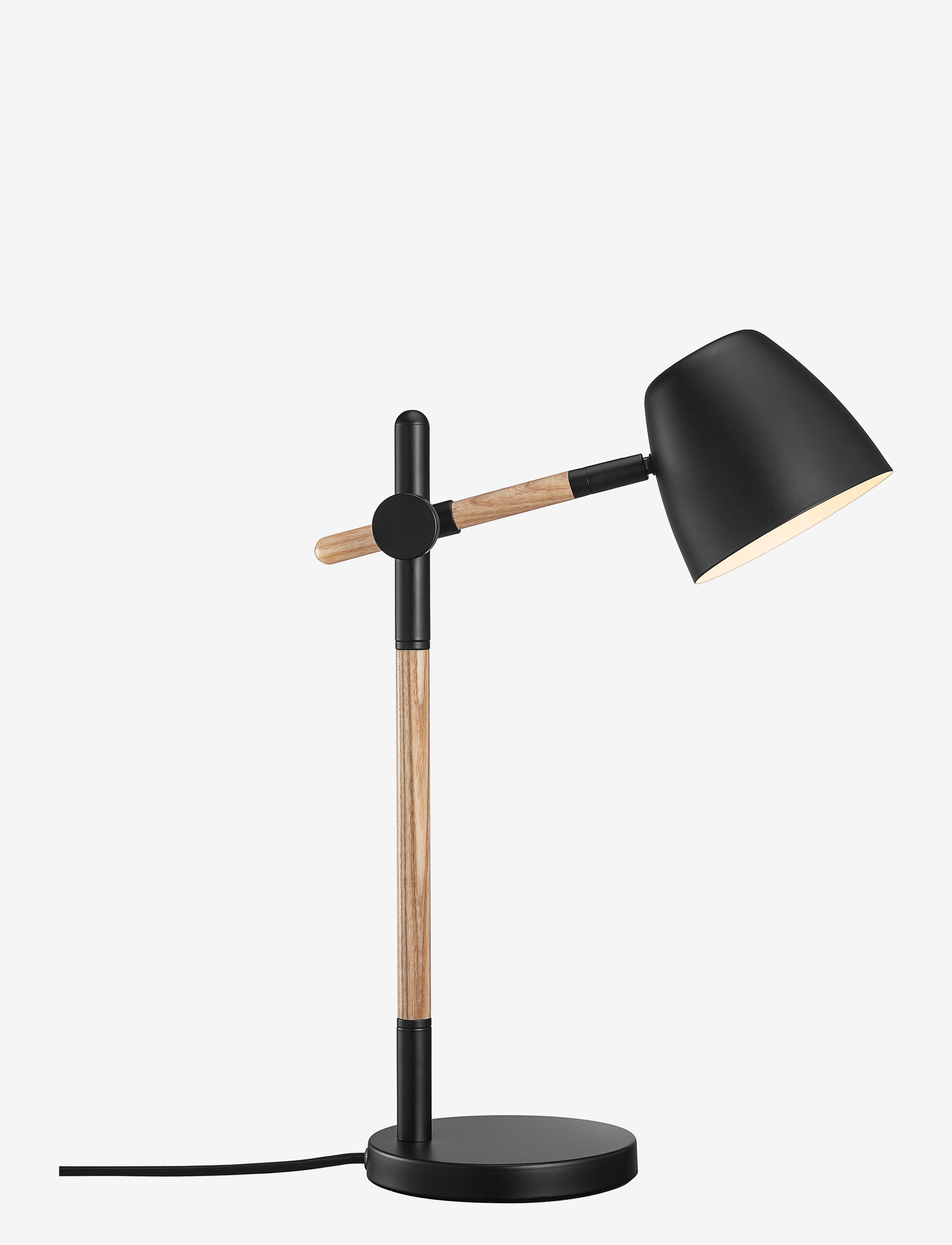 Nordlux Theo/Table - Stalinės lempos - BLACK / black