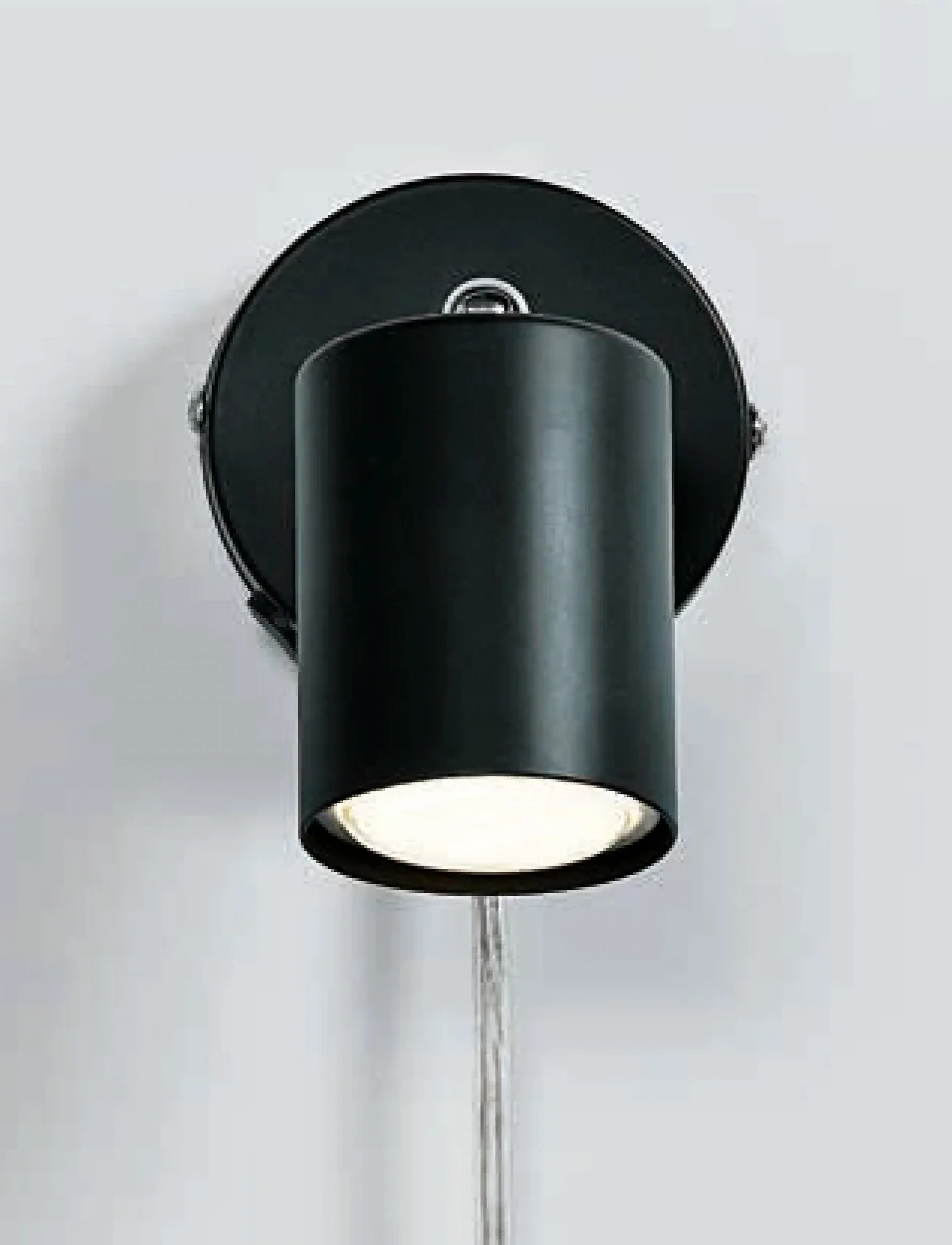 Nordlux Explore | Væglampe, Ø 8 cm, Lamps, Schwarz - Wall Homeware