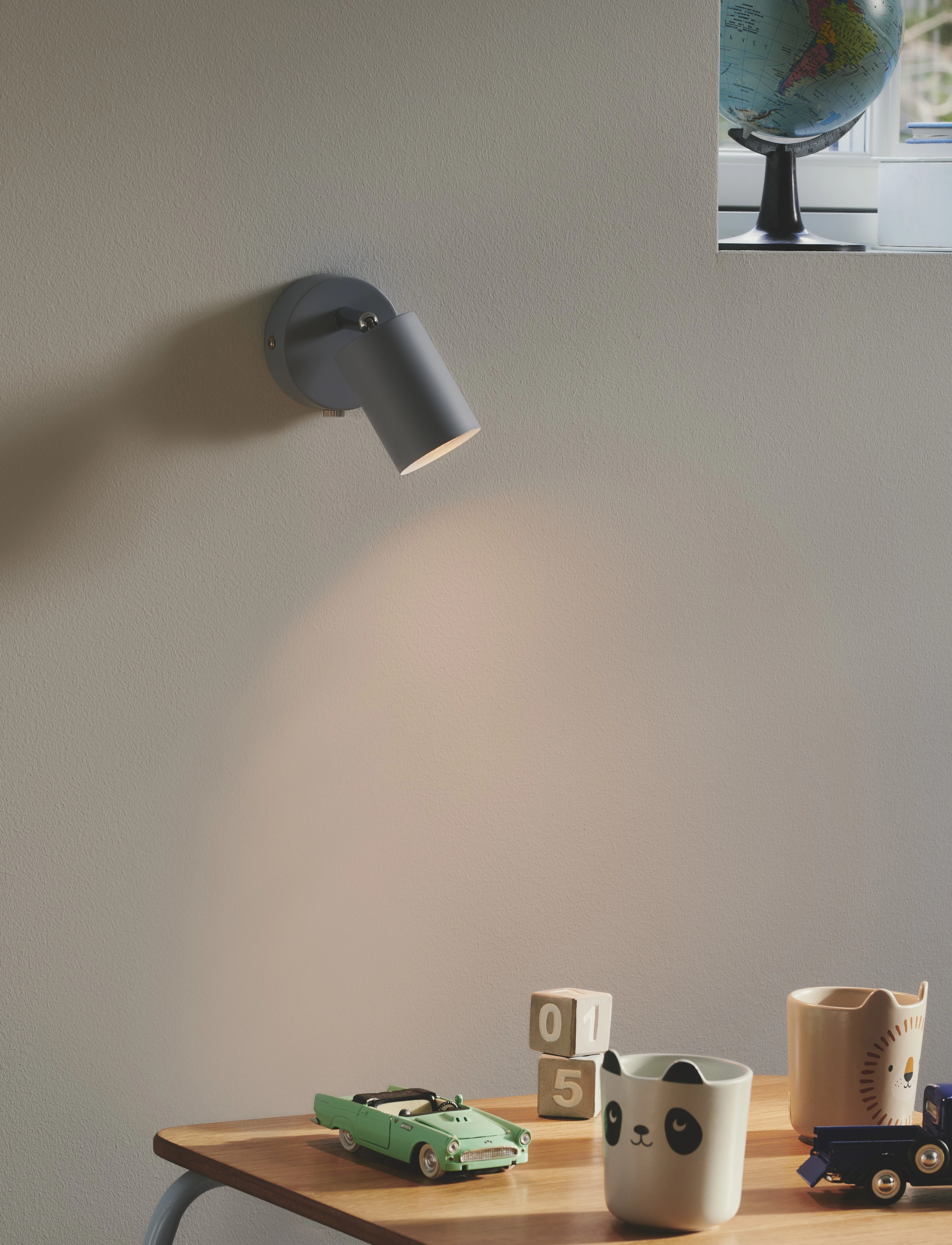 Nordlux Explore | Væglampe, Ø 8 cm, Lamps, Blau - Wall Homeware