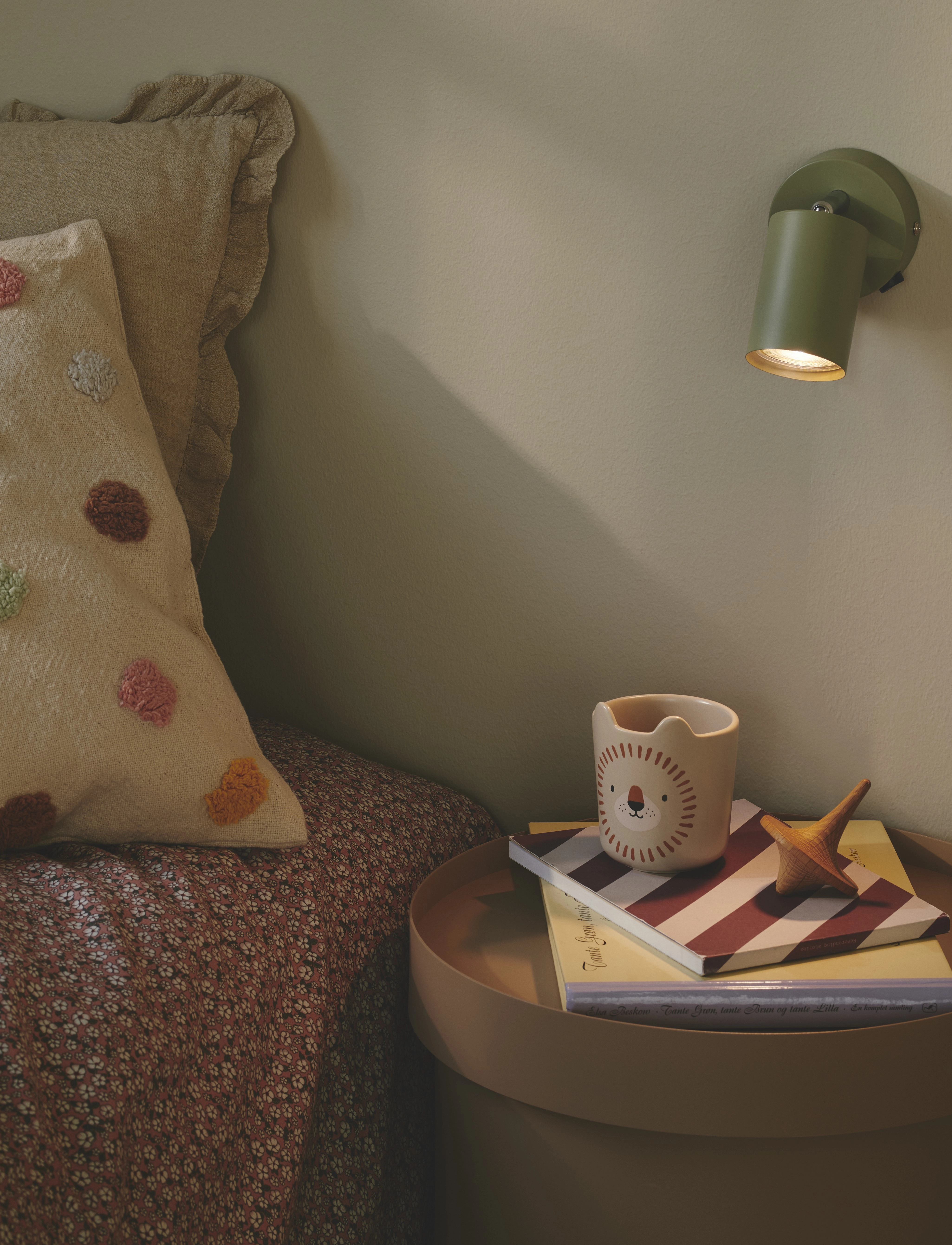 Nordlux Explore | Væglampe, Ø 8 cm, Lamps, Grün - Wall Homeware