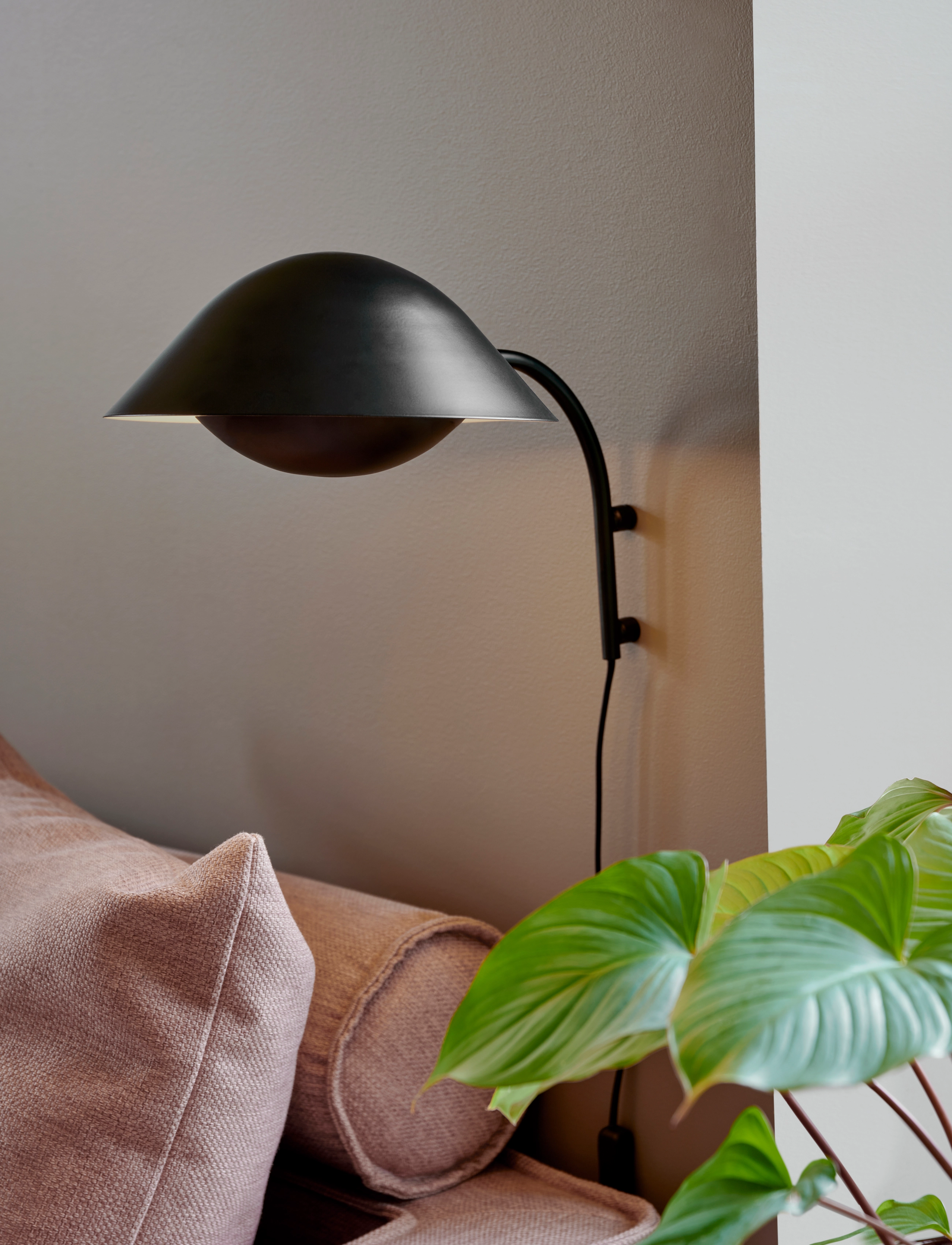 Nordlux Freya | Væglampe |, One Size, Lamps, Schwarz - Wall Homeware