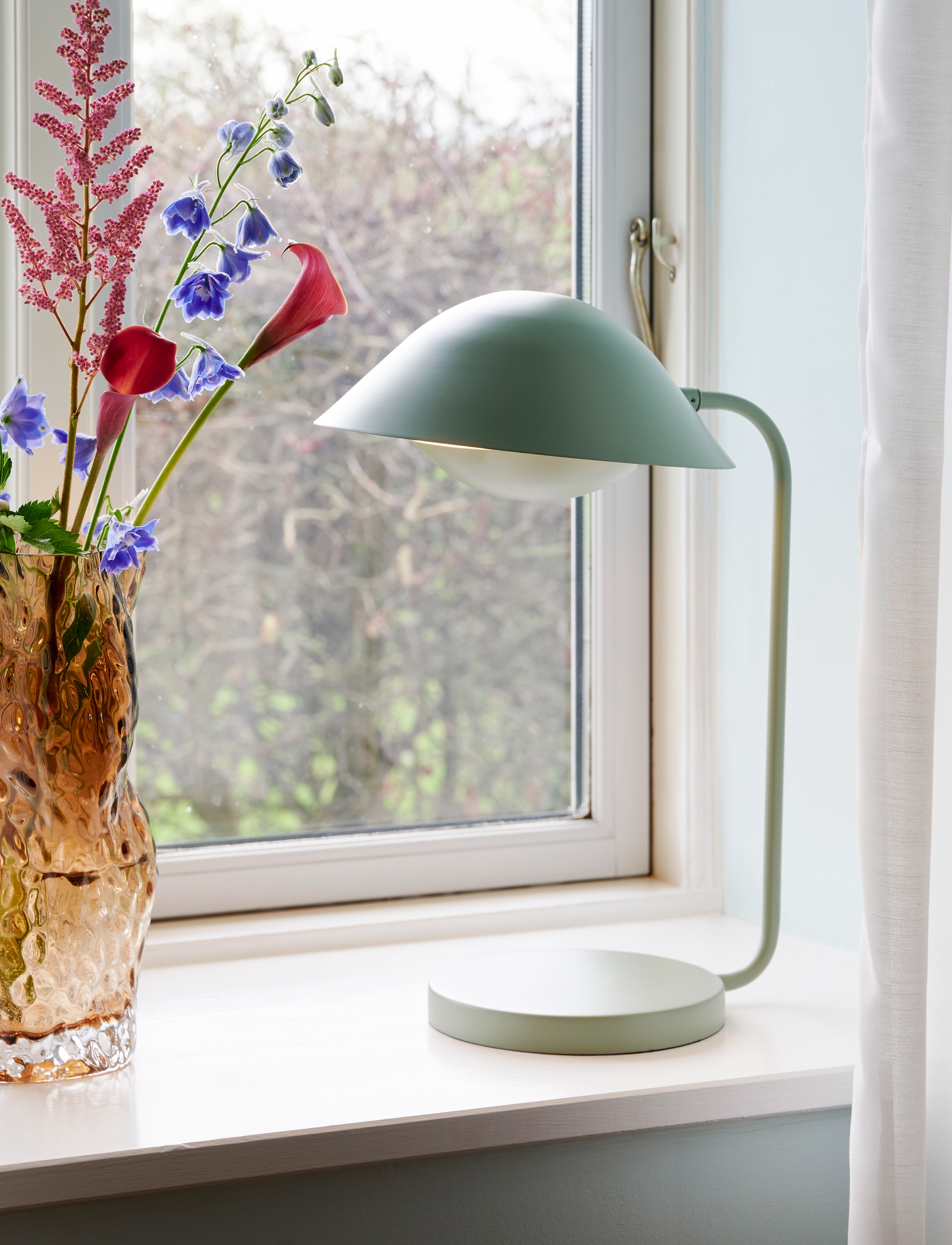 Nordlux Freya | Bordlampe |, One Size, Lamps, Grau - Table Homeware