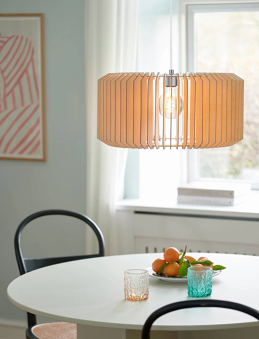 Nordlux - Asti 50 | Pendant | - pendellampen - nature(brown) - 0