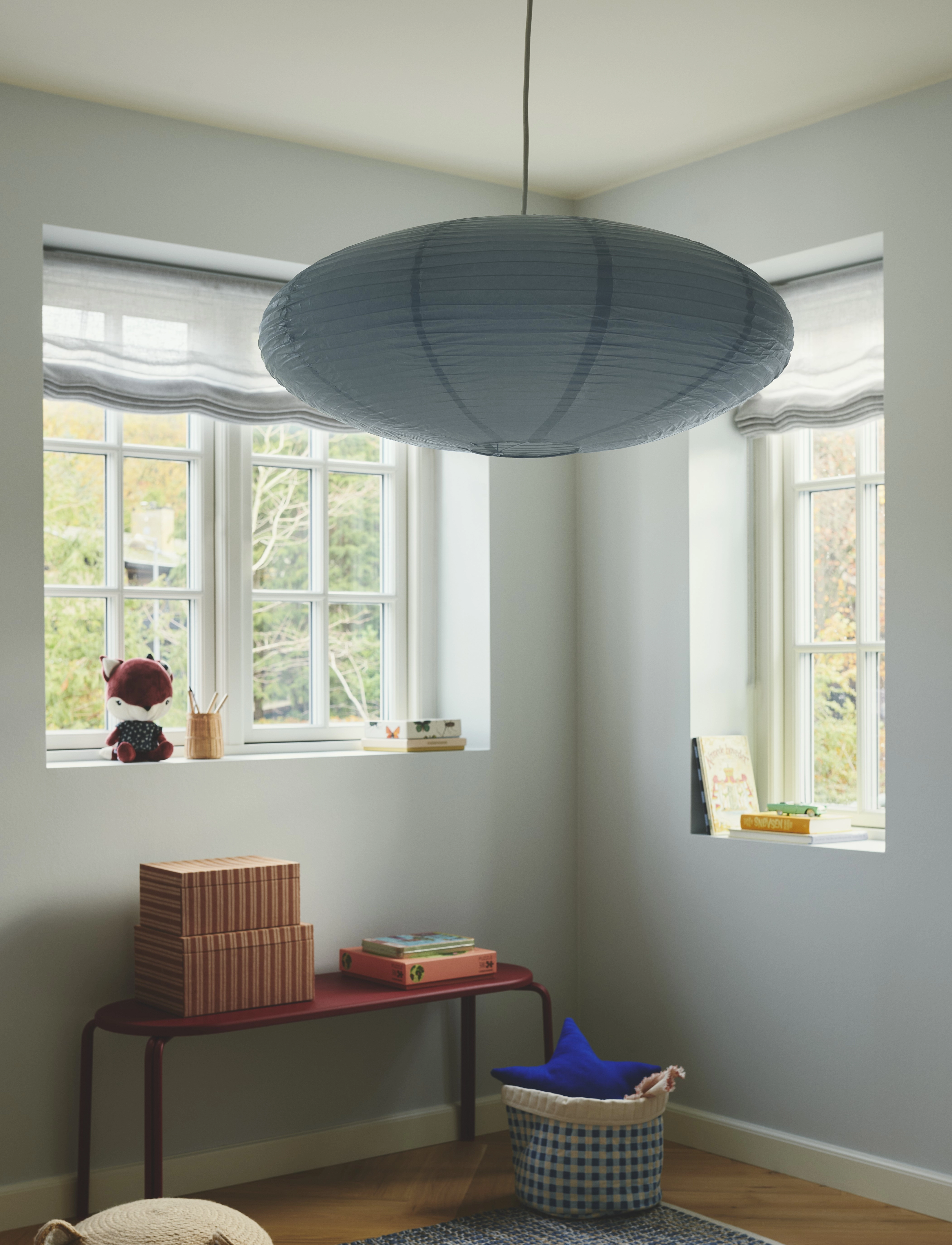 Nordlux Villo 60 | Lampeskærm, Ø60X24 cm, Blue, Belysning > Lampeskærme, Unisex