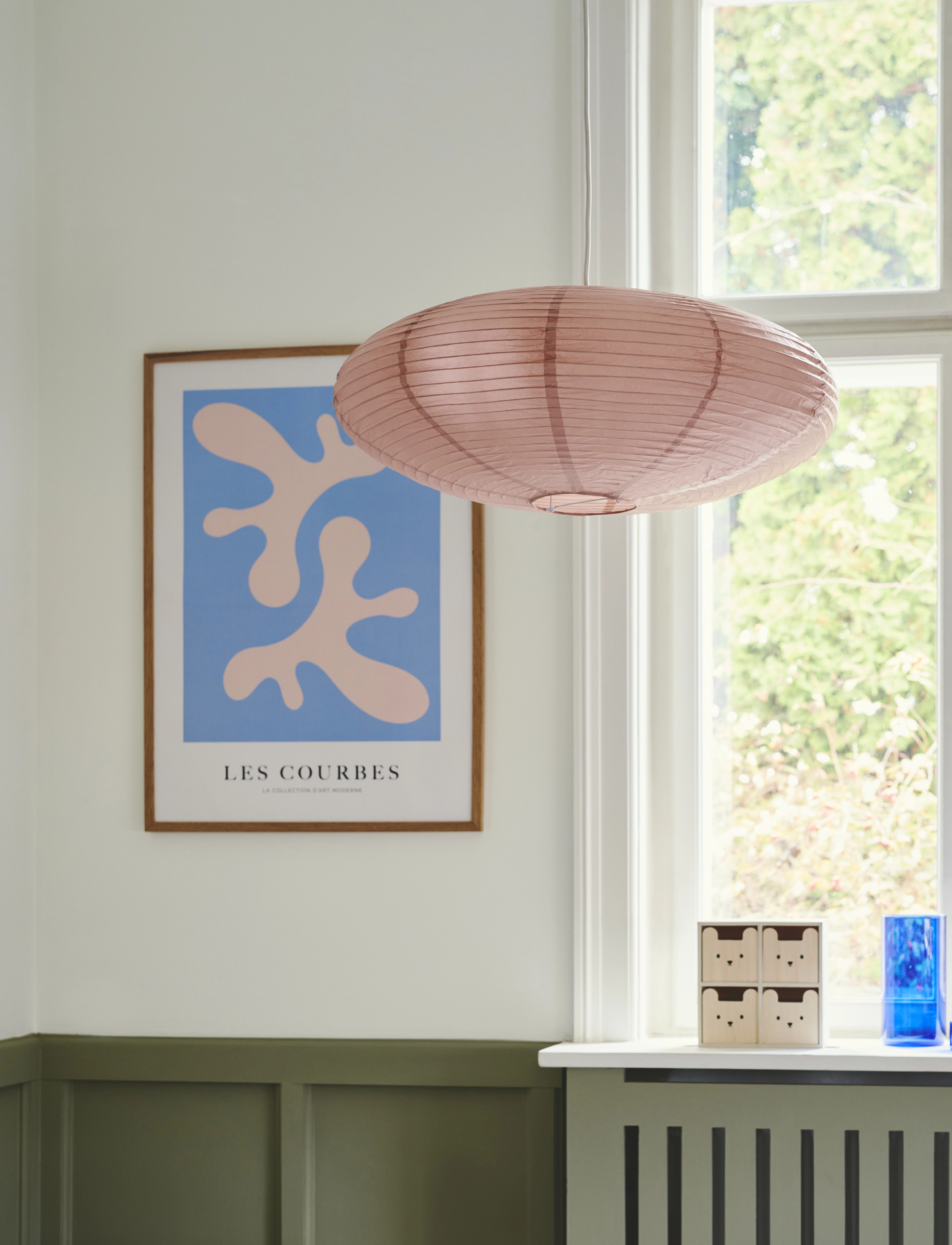 Nordlux Villo 60 | Støvet Rosa, Ø60X24 cm, Lighting, Rosa - Lamp Shades, Homeware