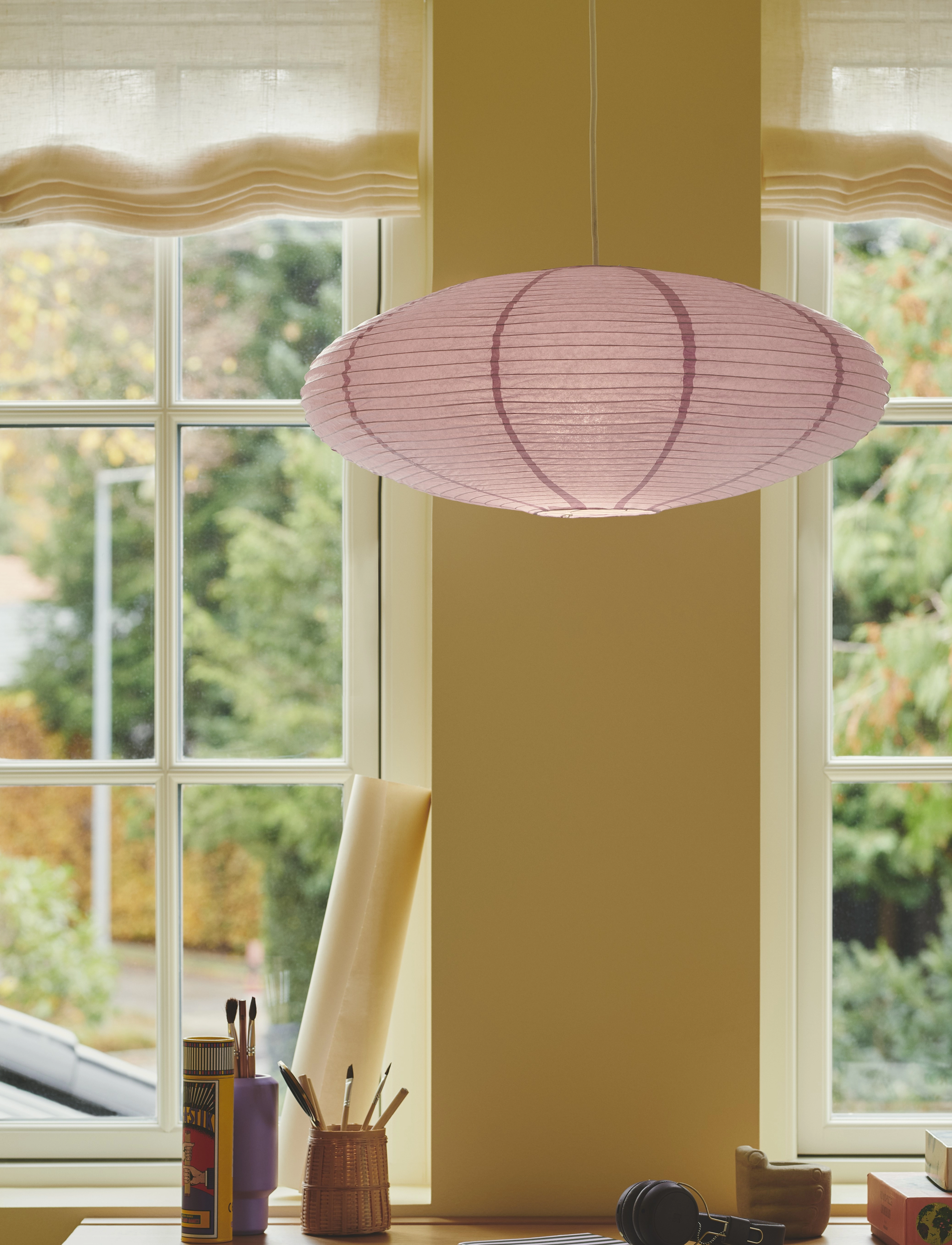 Nordlux - Villo 60 | Rice Paper | - lampaskermar - purple - 2
