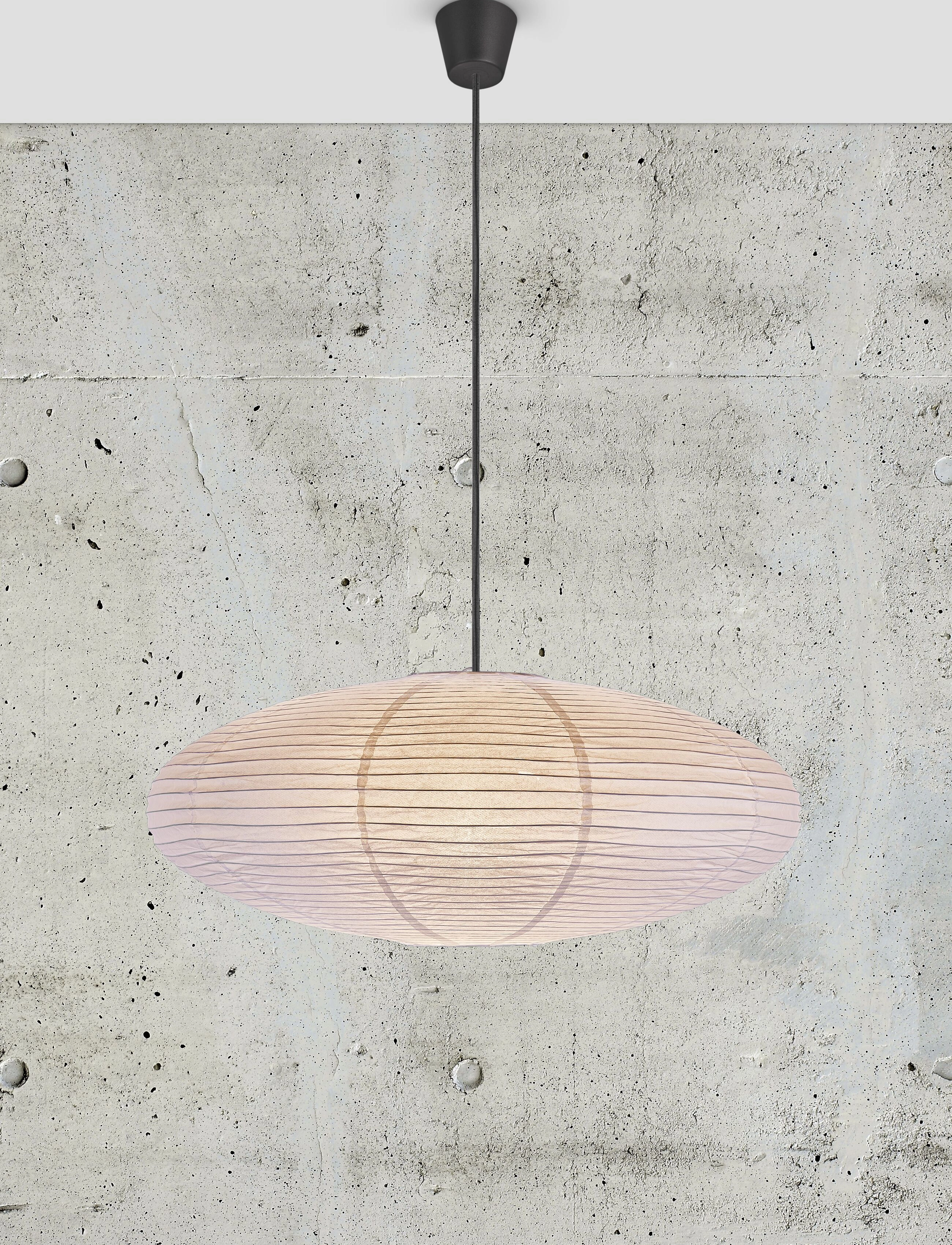 Nordlux Villo 60 | Rispapir |, Ø60X24 cm, Lighting, Weiß - Lamp Shades, Homeware
