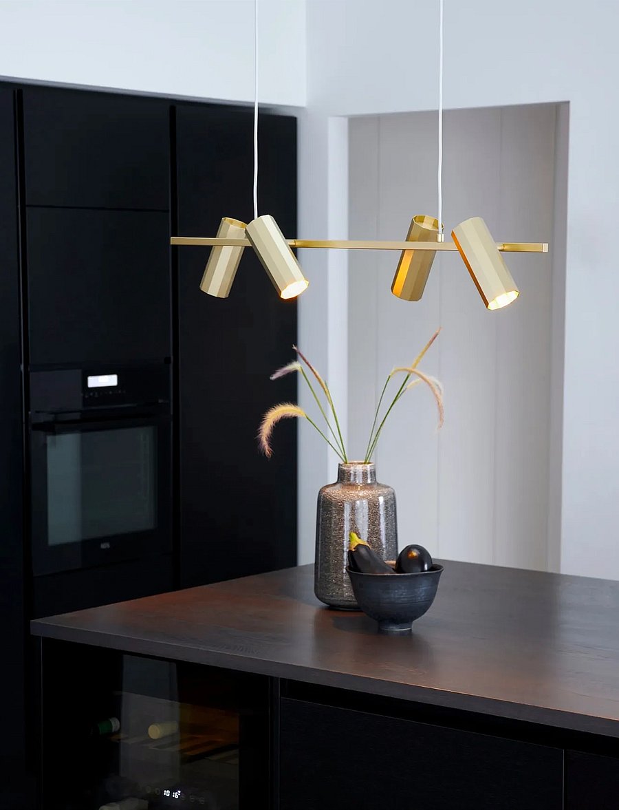 Nordlux - Alanis | 4-Pendant - pendellampen - brass - 0