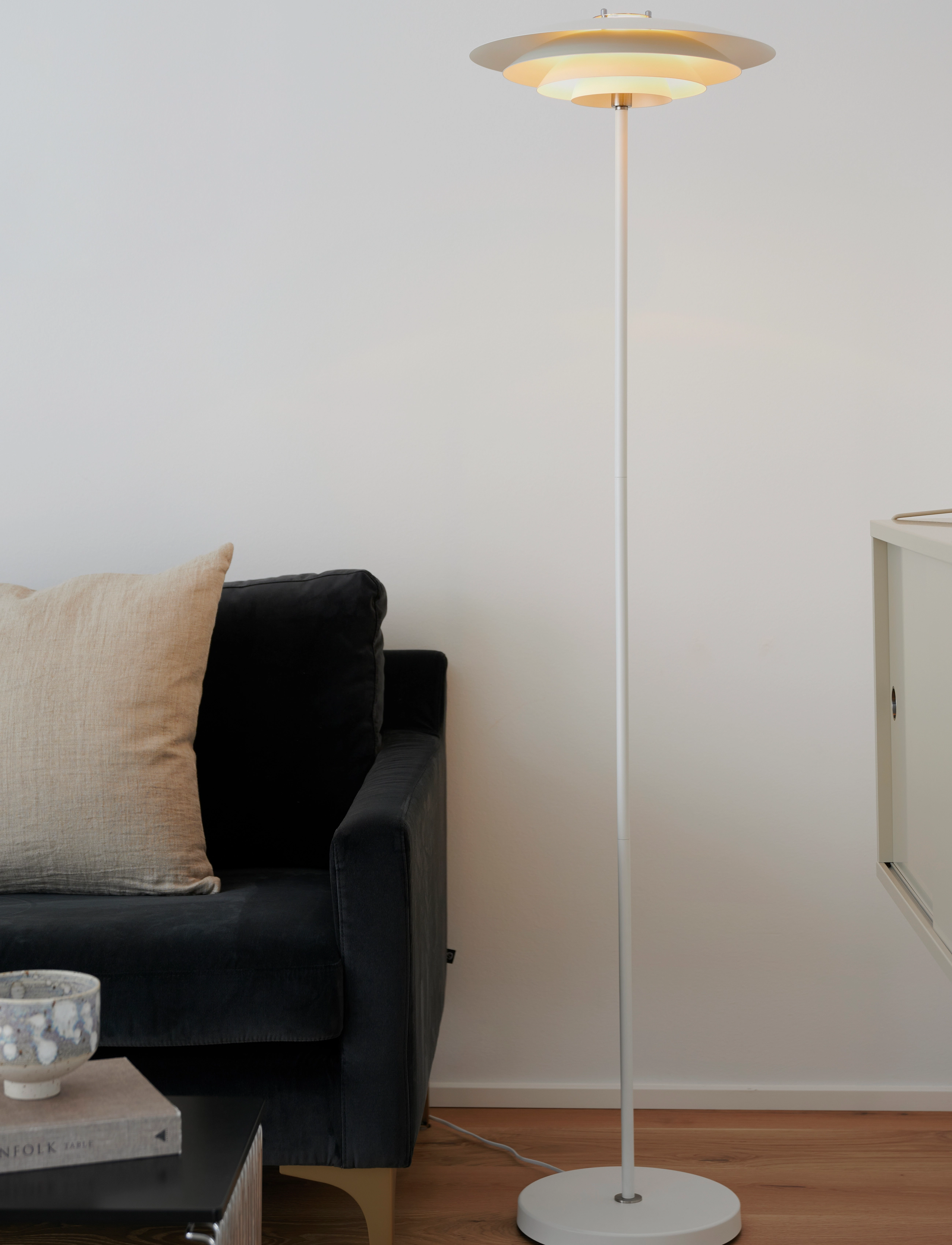 Nordlux Bretagne | Gulvlampe |, One Size, Lamps, Weiß - Floor Homeware