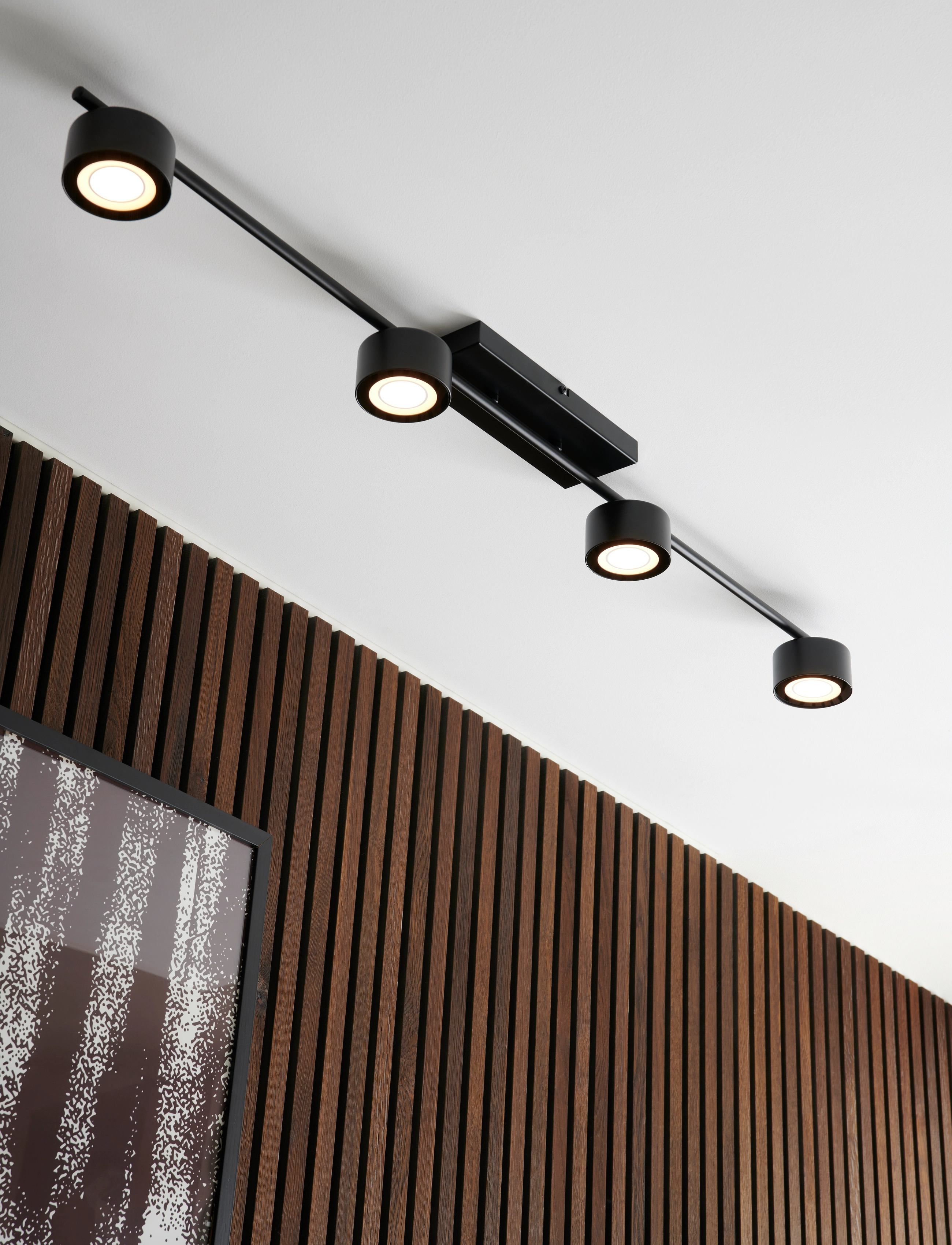 Nordlux Clyde 4 | Spotlight |, One Size, Black, Loftslamper > Pendellamper, Unisex