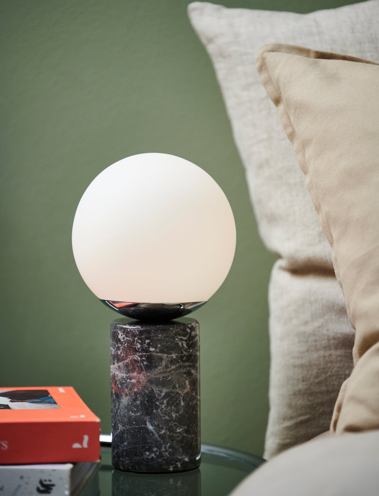 Nordlux - Lilly Marble | Table lamp | - schreibtisch- & tischlampen - grey - 1