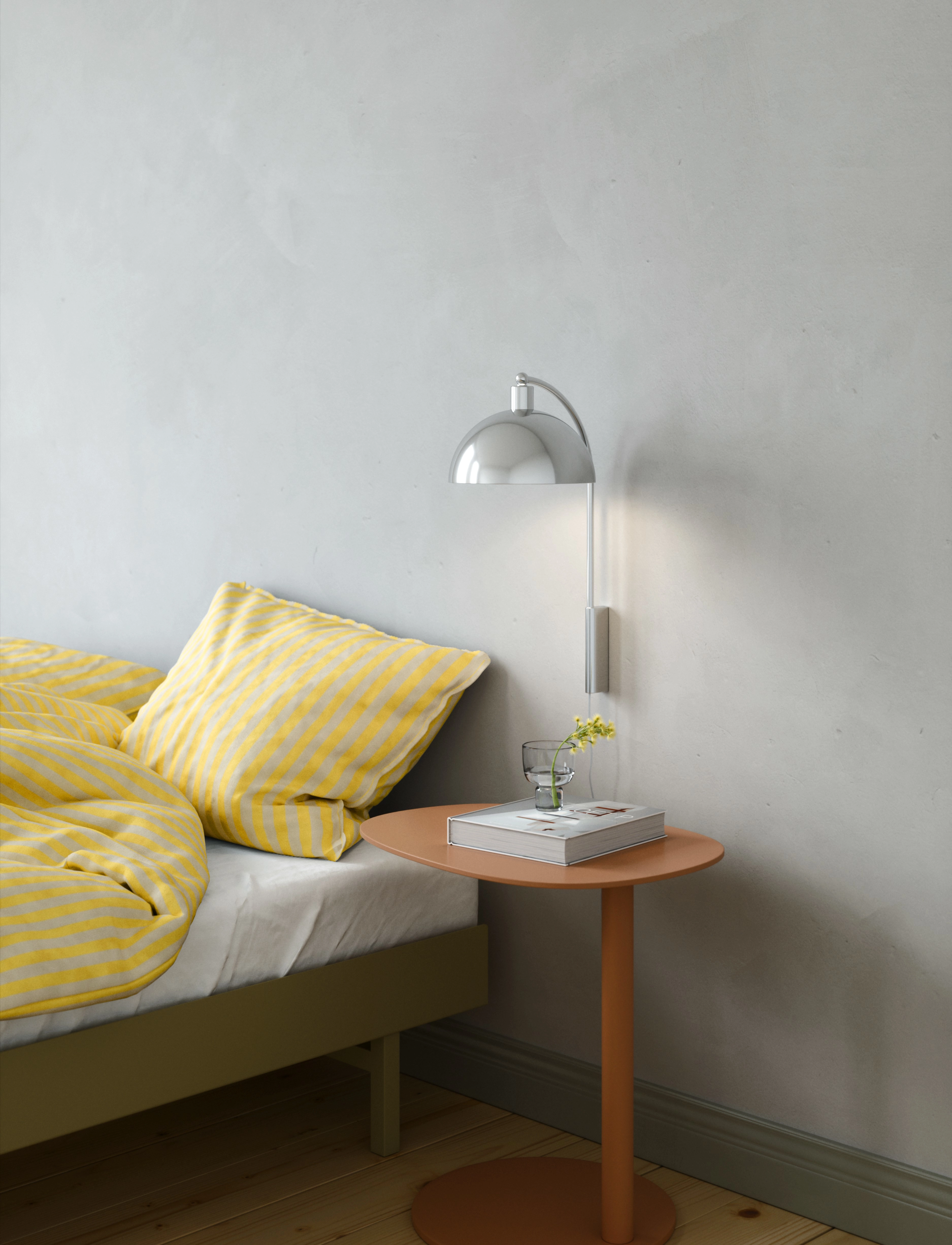 Nordlux Ellen 20 | Væglampe | Krom, Ø20X43.0 cm, Silver, Lamper > Væglamper, Unisex