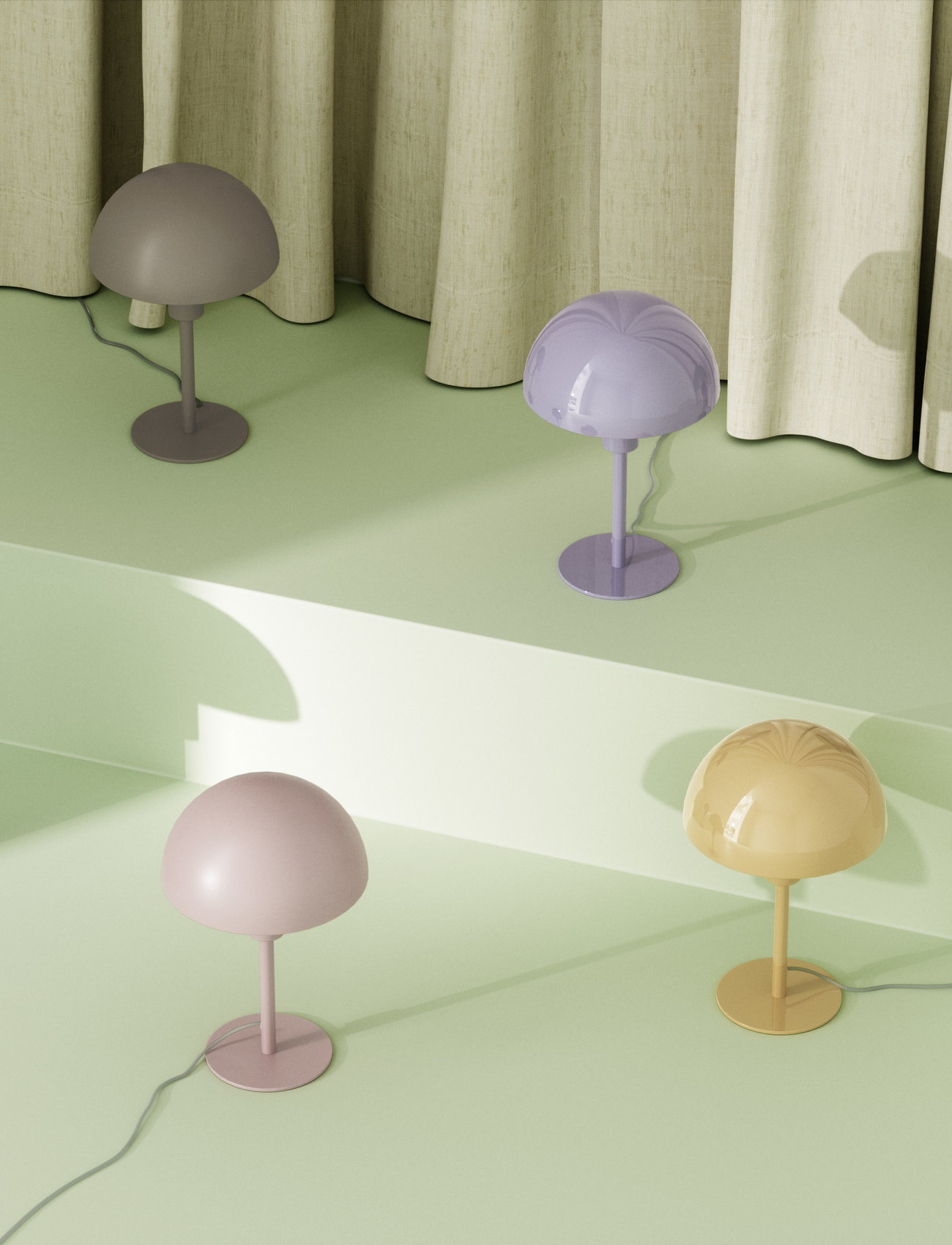 Nordlux - Ellen Mini | Table lamp | Dusty rose - desk & table lamps - blue - 1