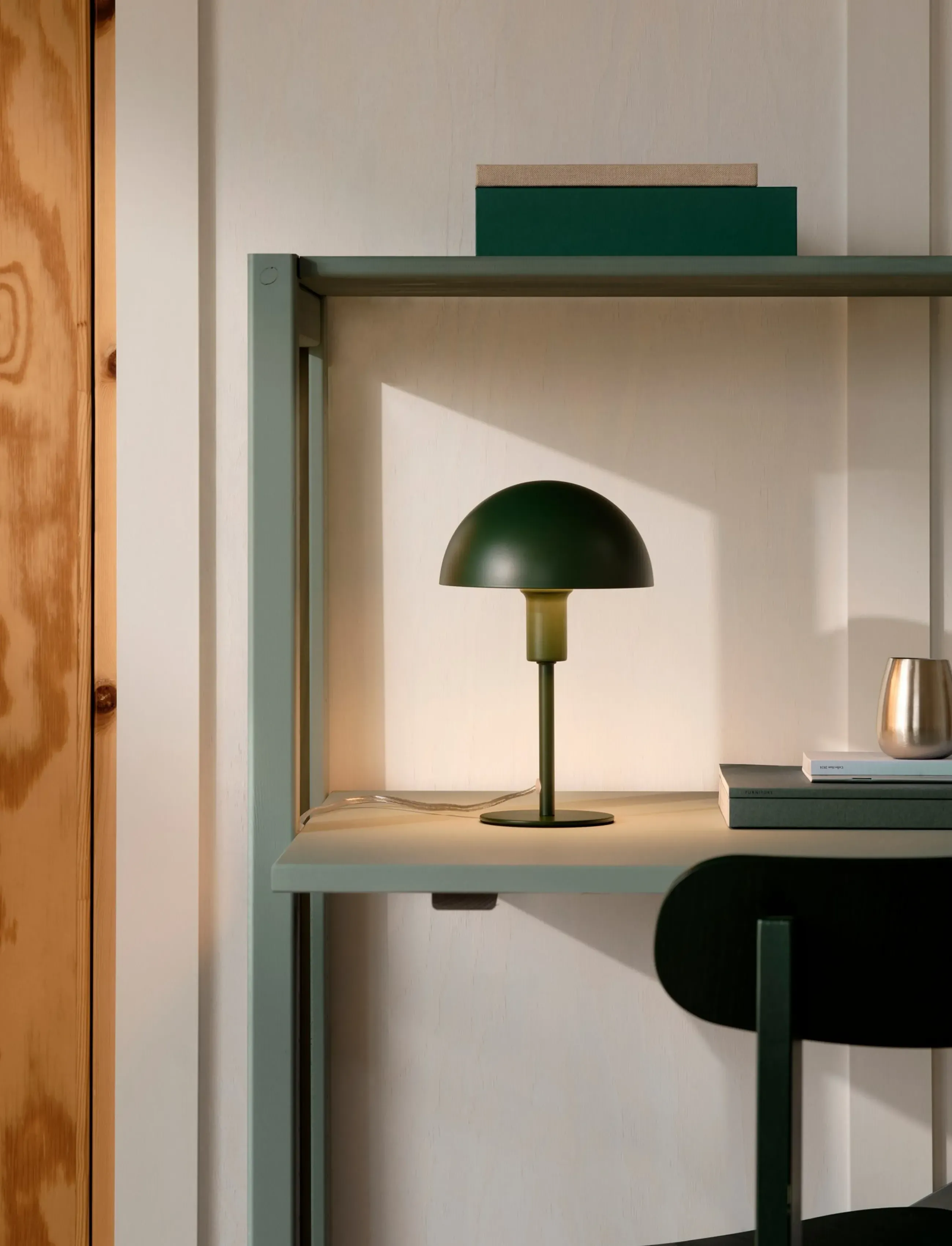 Nordlux Ellen Mini | Bordlampe, H25 cm, Green, Lamper > Bordlamper, Unisex