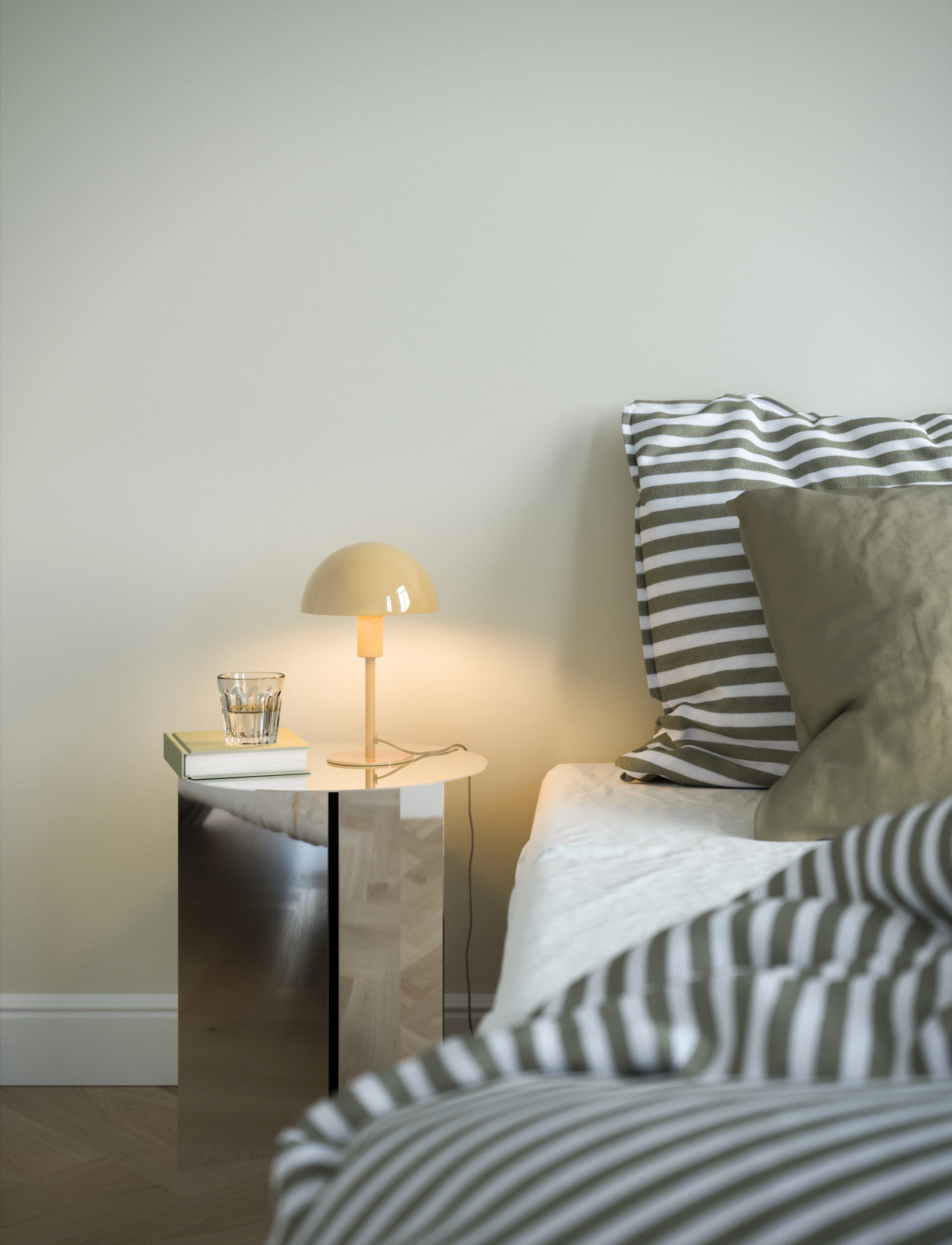 Nordlux Ellen Mini | Bordlampe Gul, H:25 cm, Lamps, Beige - Table Homeware