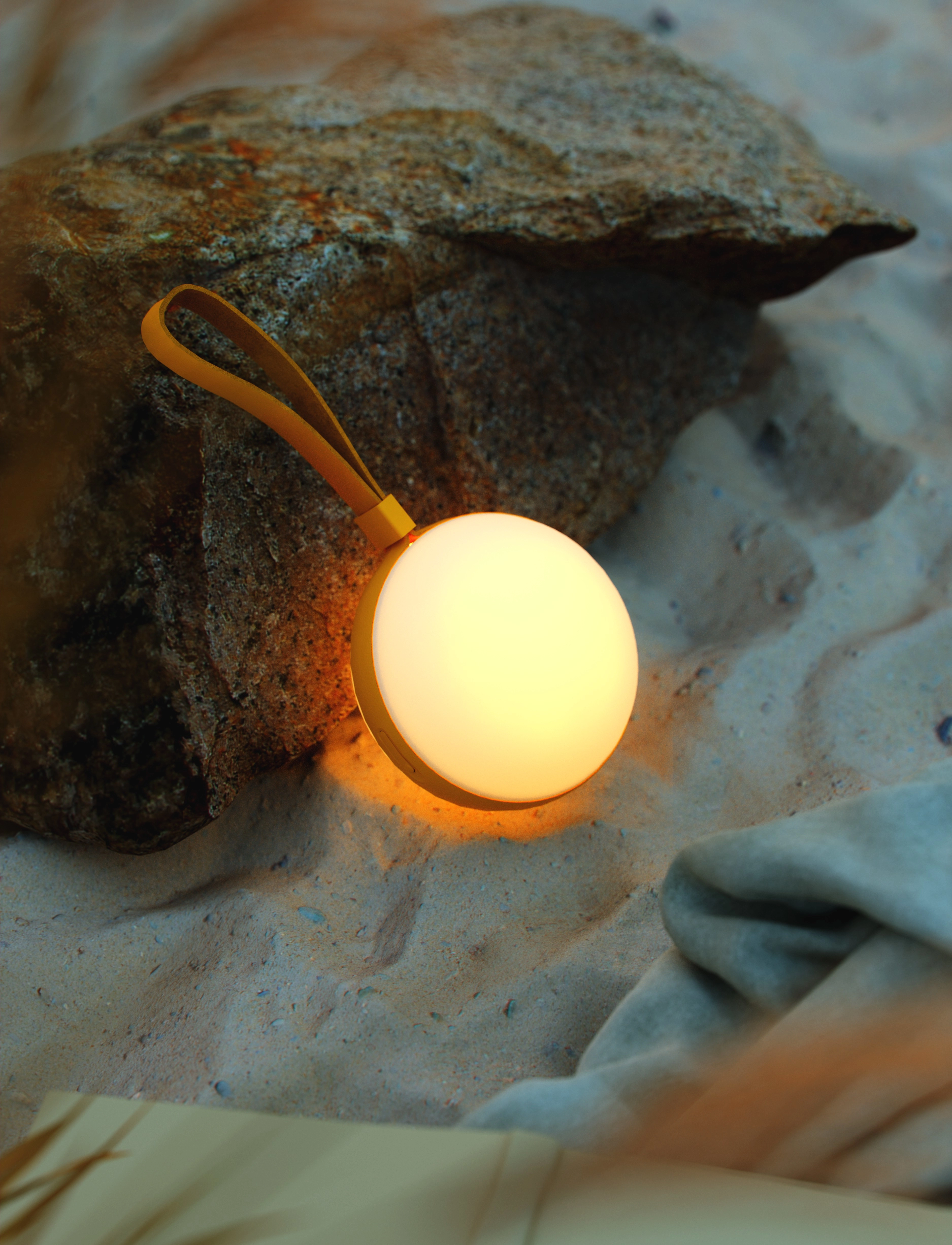 Nordlux Bring To-Go 12 | Batterilampe, One Size, Yellow, Loftslamper > Pendellamper, Unisex