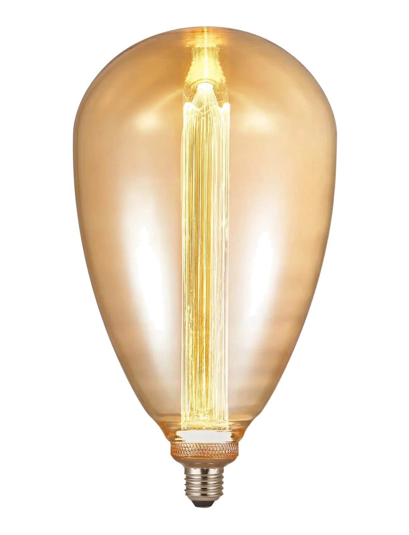 Nordlux Deco E27 | G173 Retro Dim 3000 Kelvin 210 Lumen Pære, Ø 17.3 cm, Lighting, Gold - Lighting Bulbs, Homeware