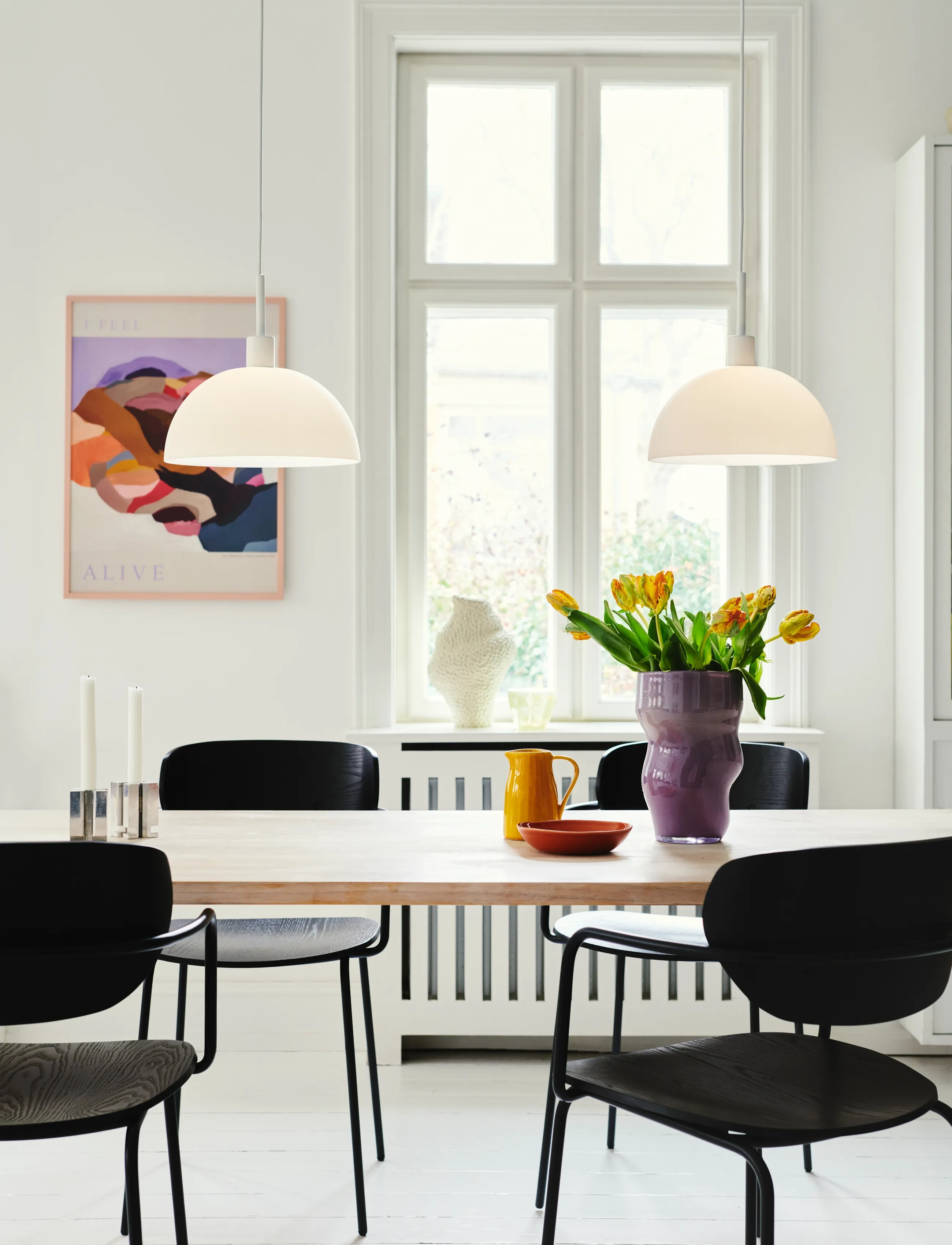 Nordlux Ellen 30 | Pendel, Ø cm, Ceiling Lamps, Weiß - Pendant Homeware