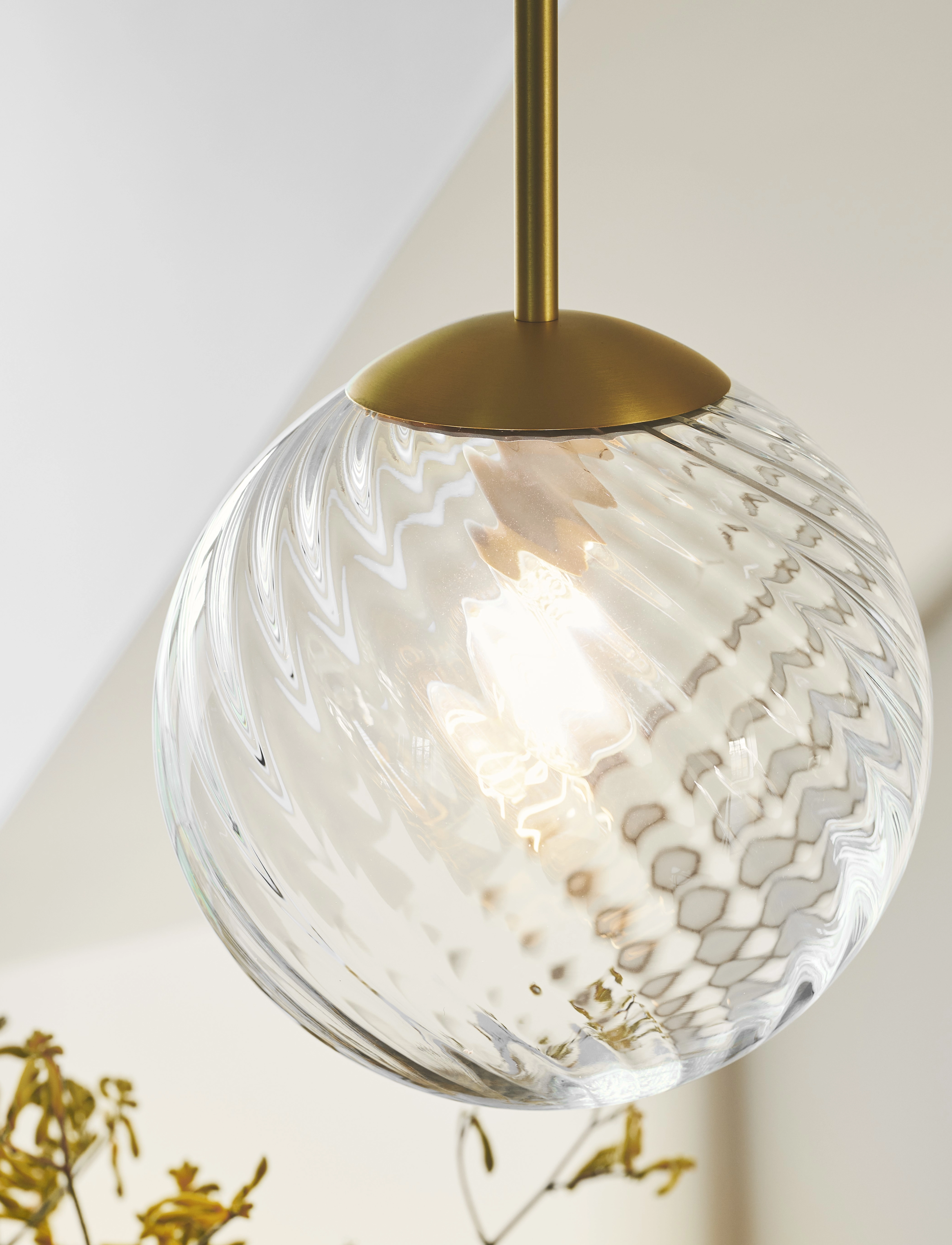 Nordlux Chisell 25 | Pendel, Ø cm, Ceiling Lamps, Gold - Pendant Homeware