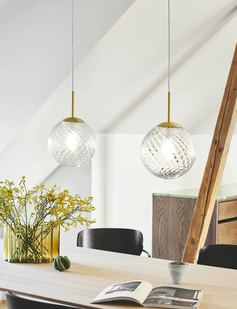 Nordlux - Chisell 25 | Pendant | - pendellampen - brass - 4