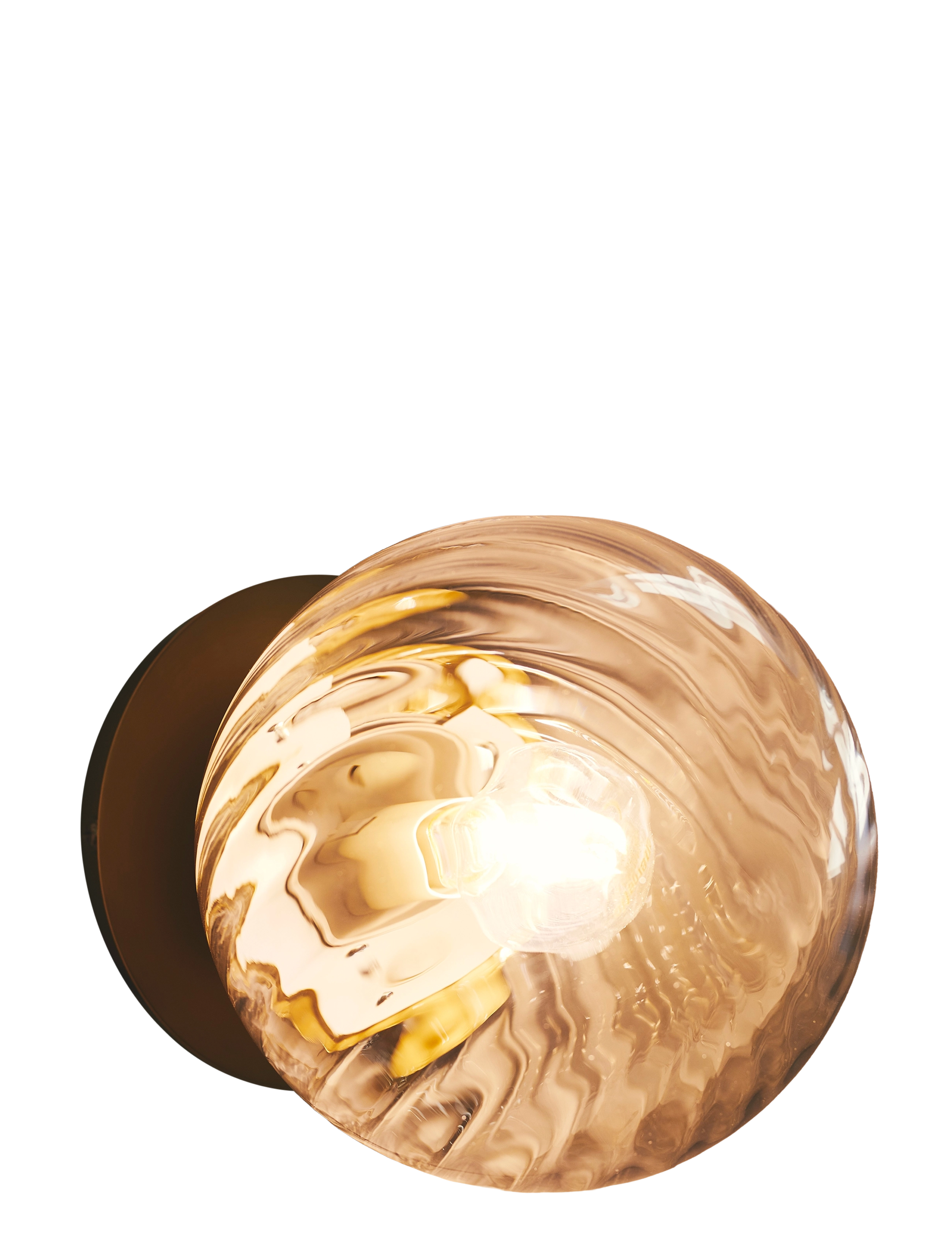 Nordlux Chisell | Væglampe, Væglampe, Guld, Str: Ø15X15CM
