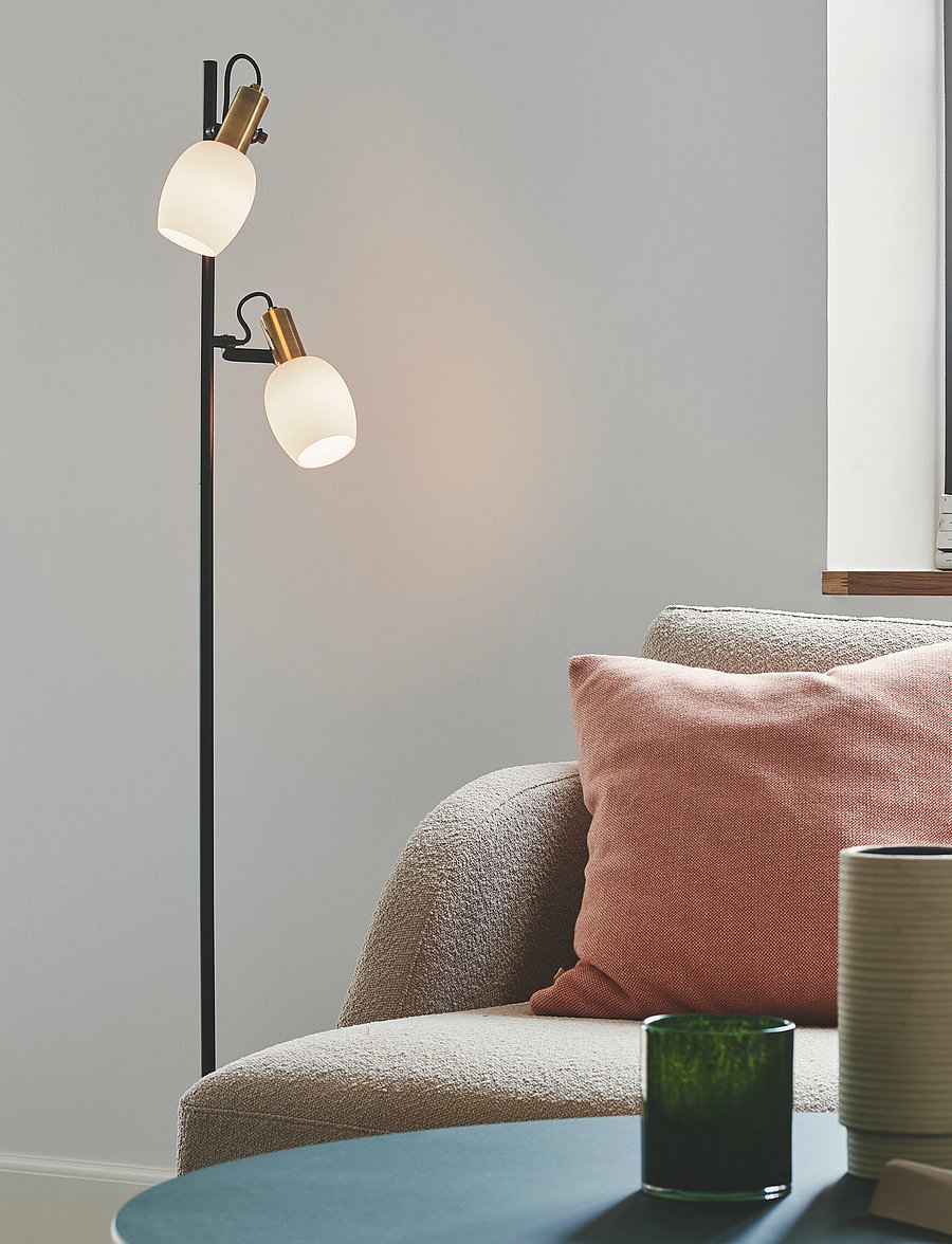 Nordlux - Arild | Floor lamp | - põrandalambid - black - 2