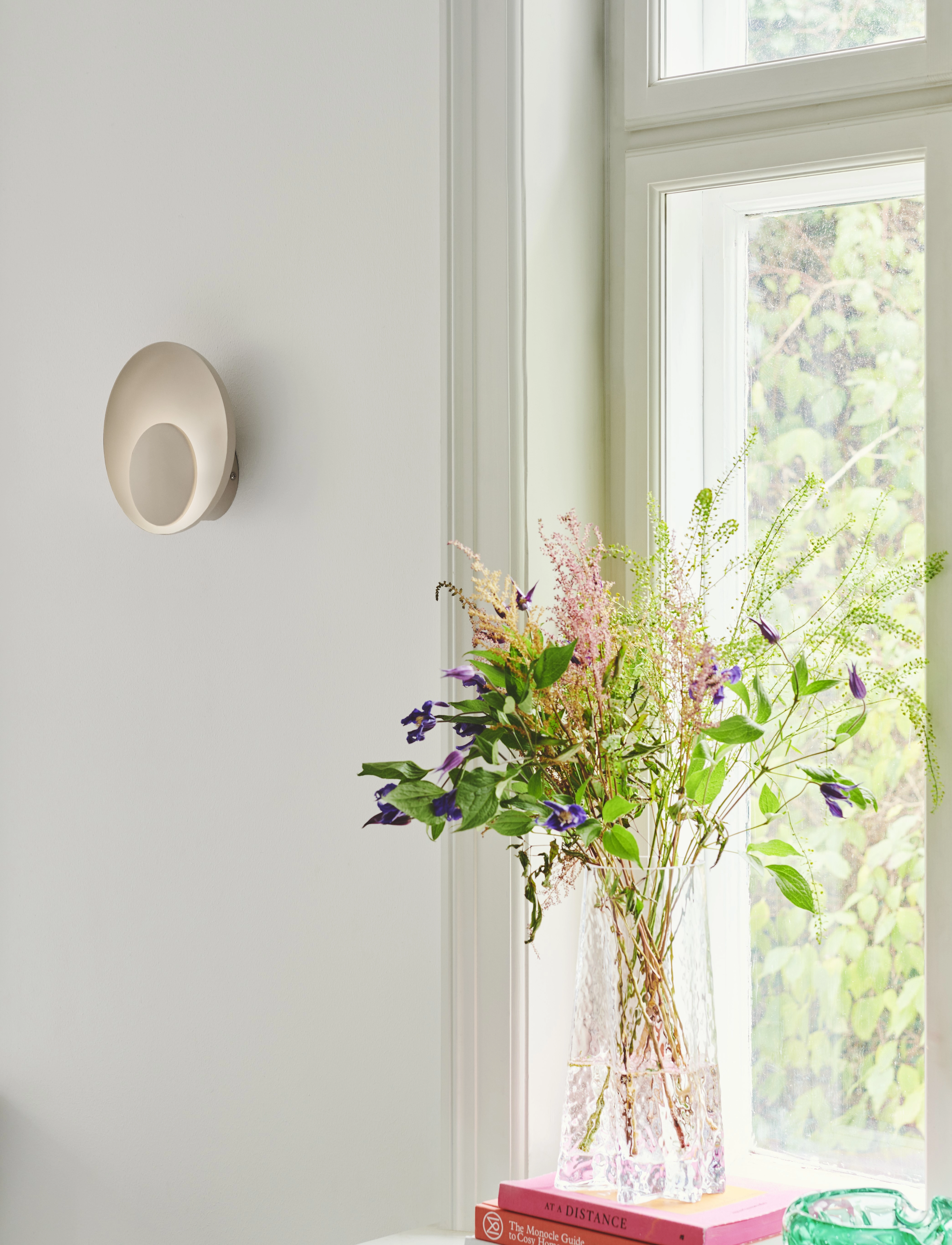Nordlux Marsi | Væglampe, Ø21X21 cm, Lamps, Beige - Wall Homeware