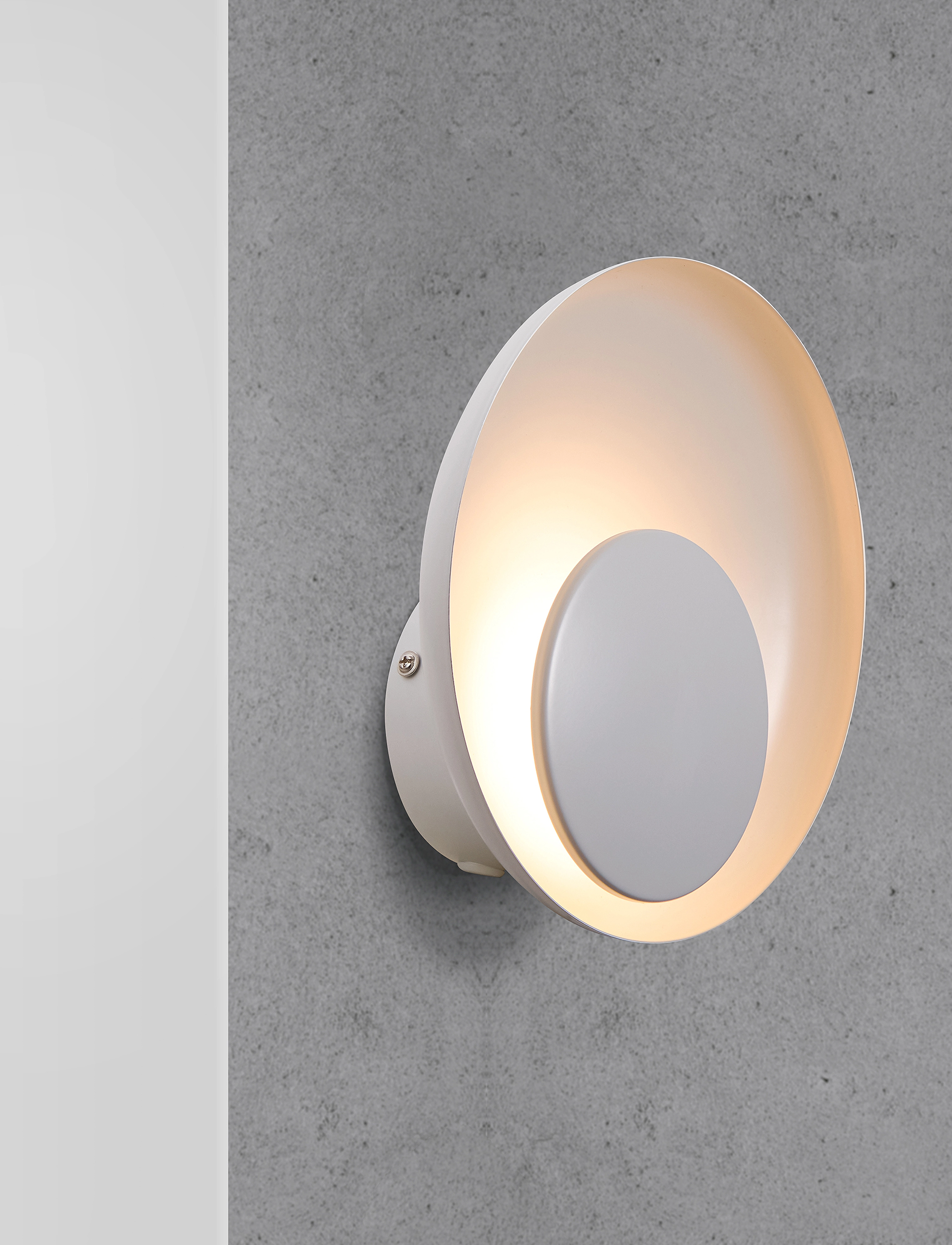 Nordlux Marsi | Væglampe, Ø21X21 cm, Lamps, Weiß - Wall Homeware