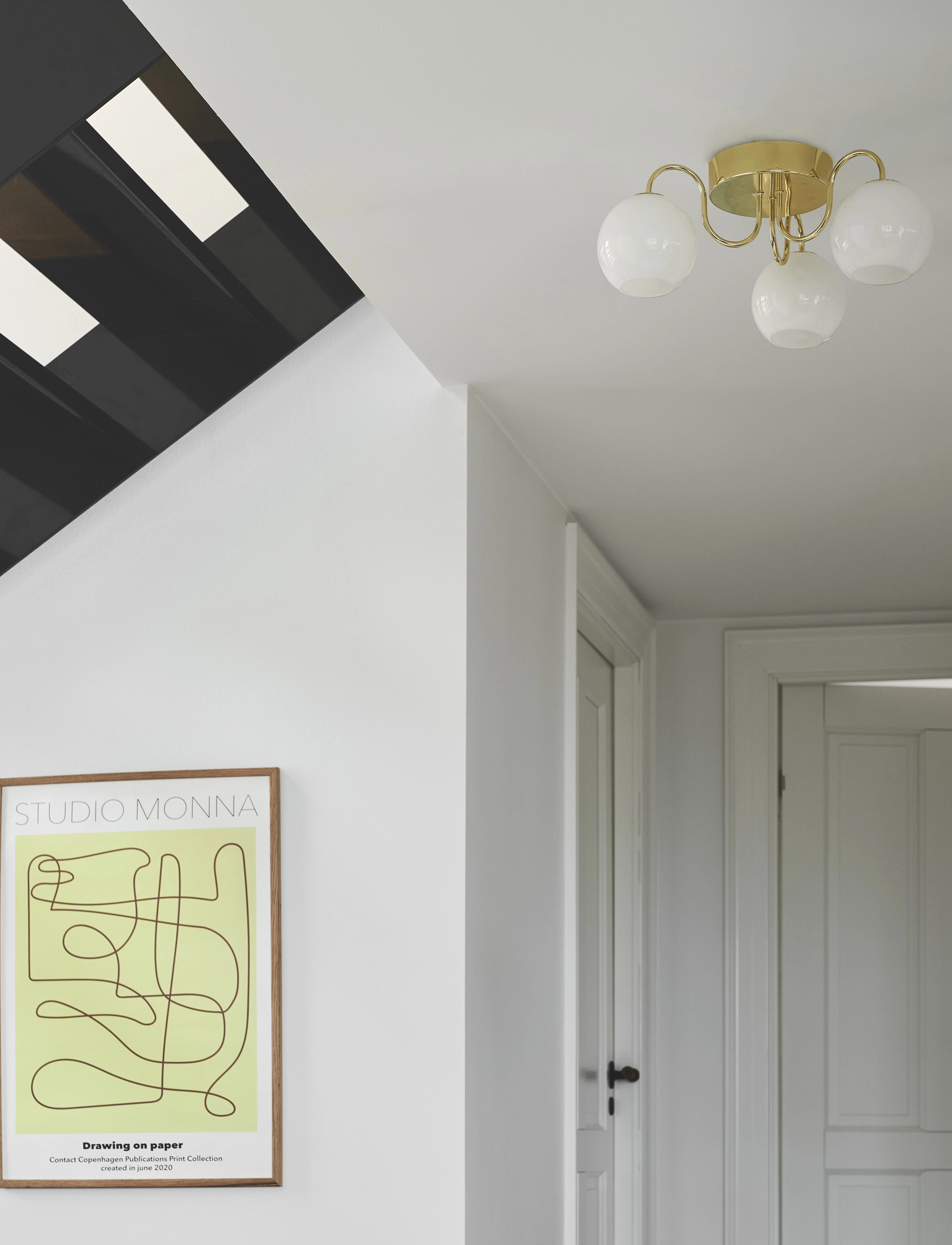 Nordlux Franca | Loftlampe, One Size, Ceiling Lamps, Gold - Pendant Homeware