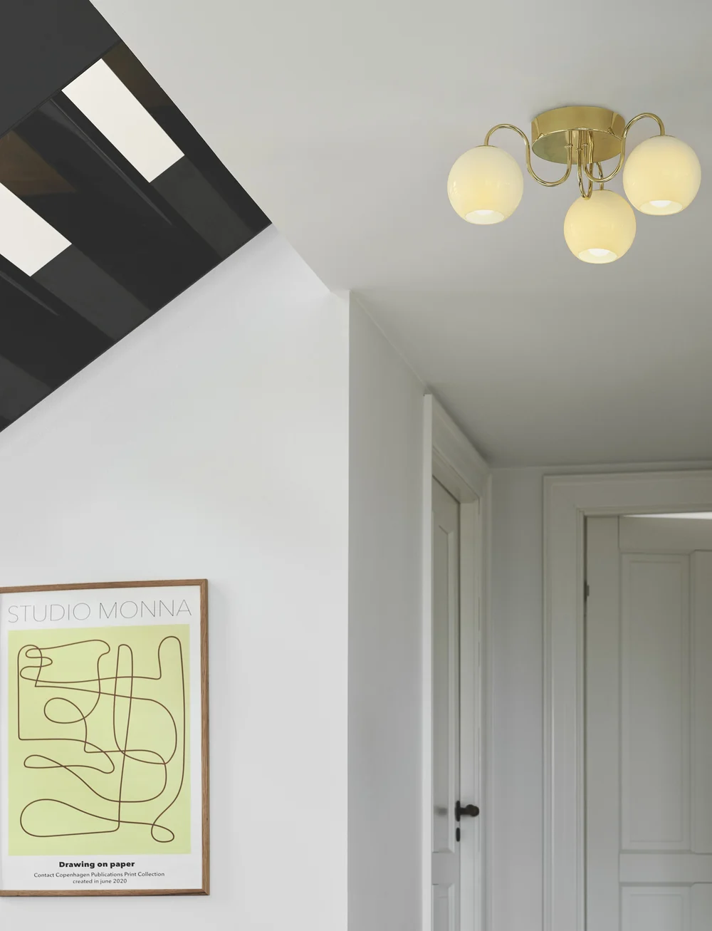 Nordlux - Franca | Ceiling light | - pendellampen - brass - 3
