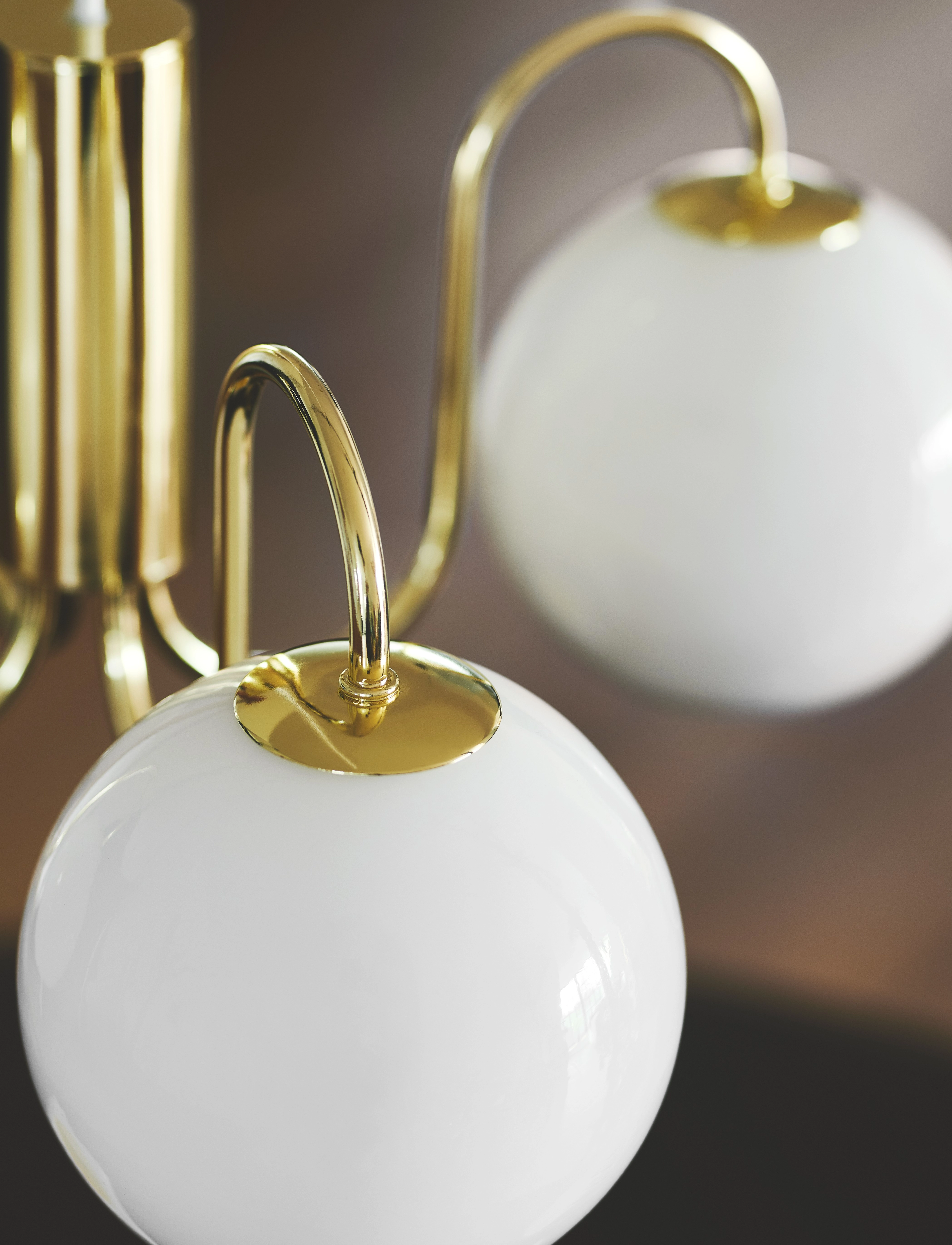Nordlux Franca | Pendel, 36X36 cm, Ceiling Lamps, Gold - Pendant Homeware