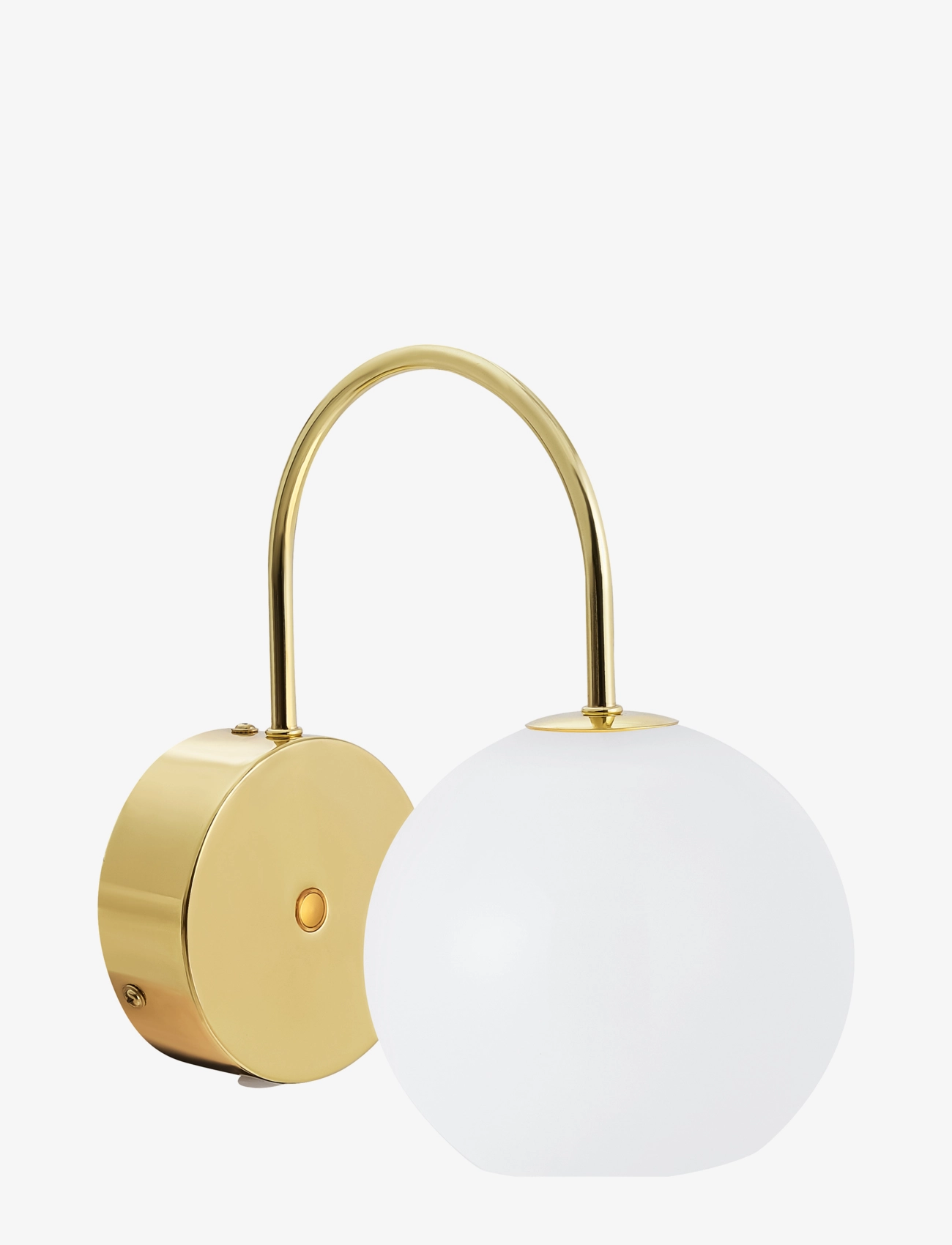 Nordlux Franca | Væglampe, Væglampe, Guld, Str: Ø13.0X22CM
