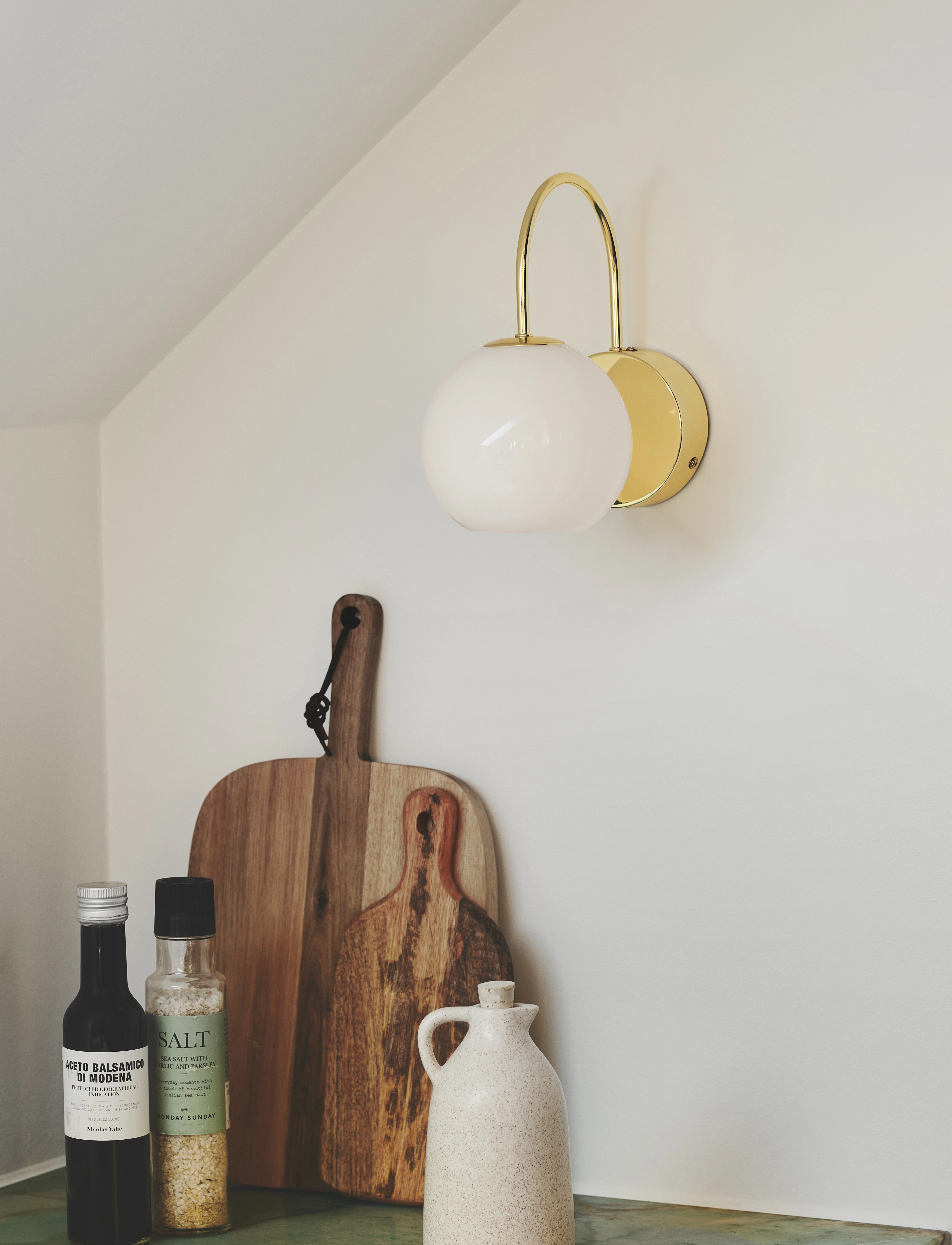 Nordlux - Franca | Wall light | - seinävalaisimet - brass - 4