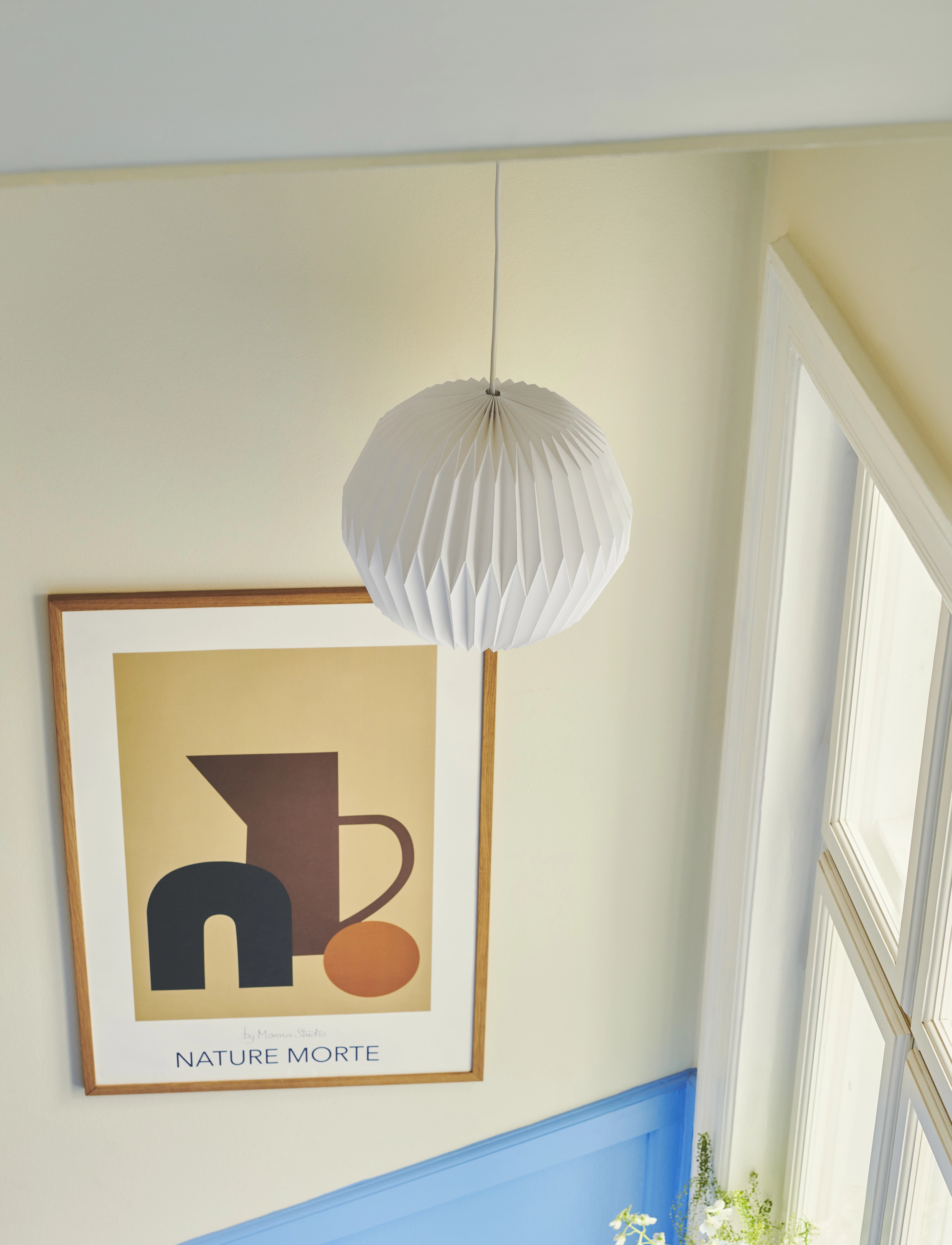 Nordlux Belloy 30 | Lampeskærm | Hvid, Ø 30 cm, White, Belysning > Lampeskærme, Unisex