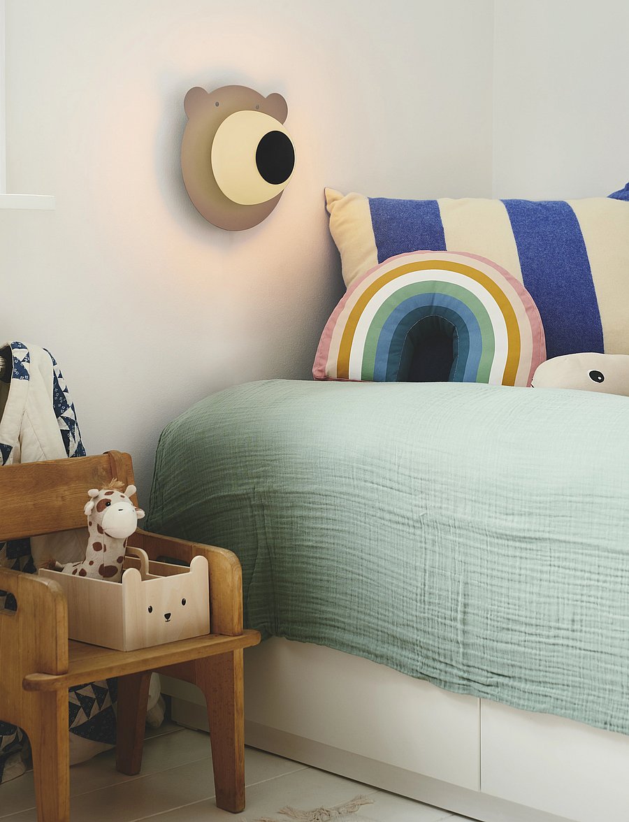 Nordlux - Bruna Bear | Wall light | - seinalambid - brown - 3