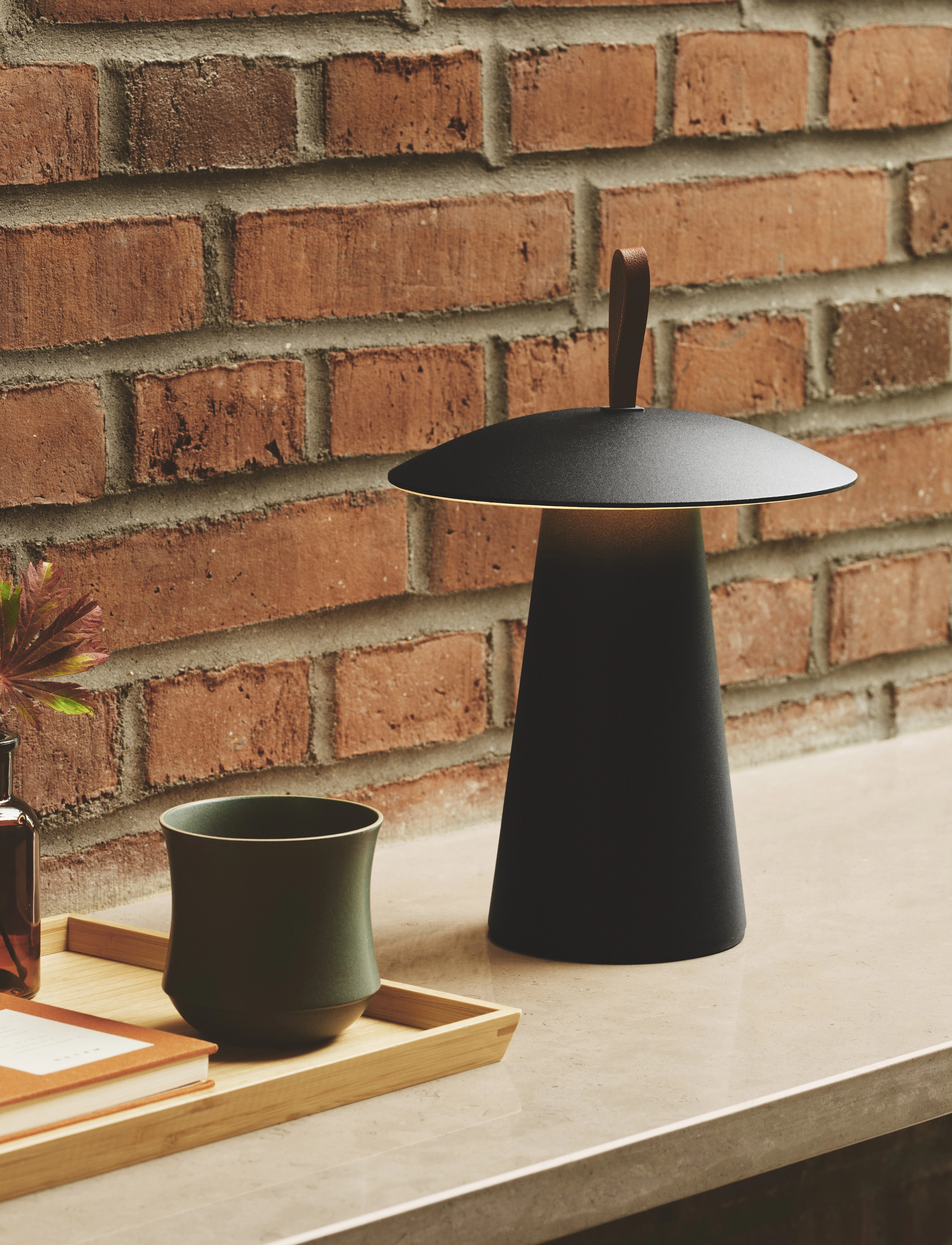 Nordlux Ara To-Go 2 | Batterilampe, H29.2 cm, Lamps, Schwarz - Table Homeware